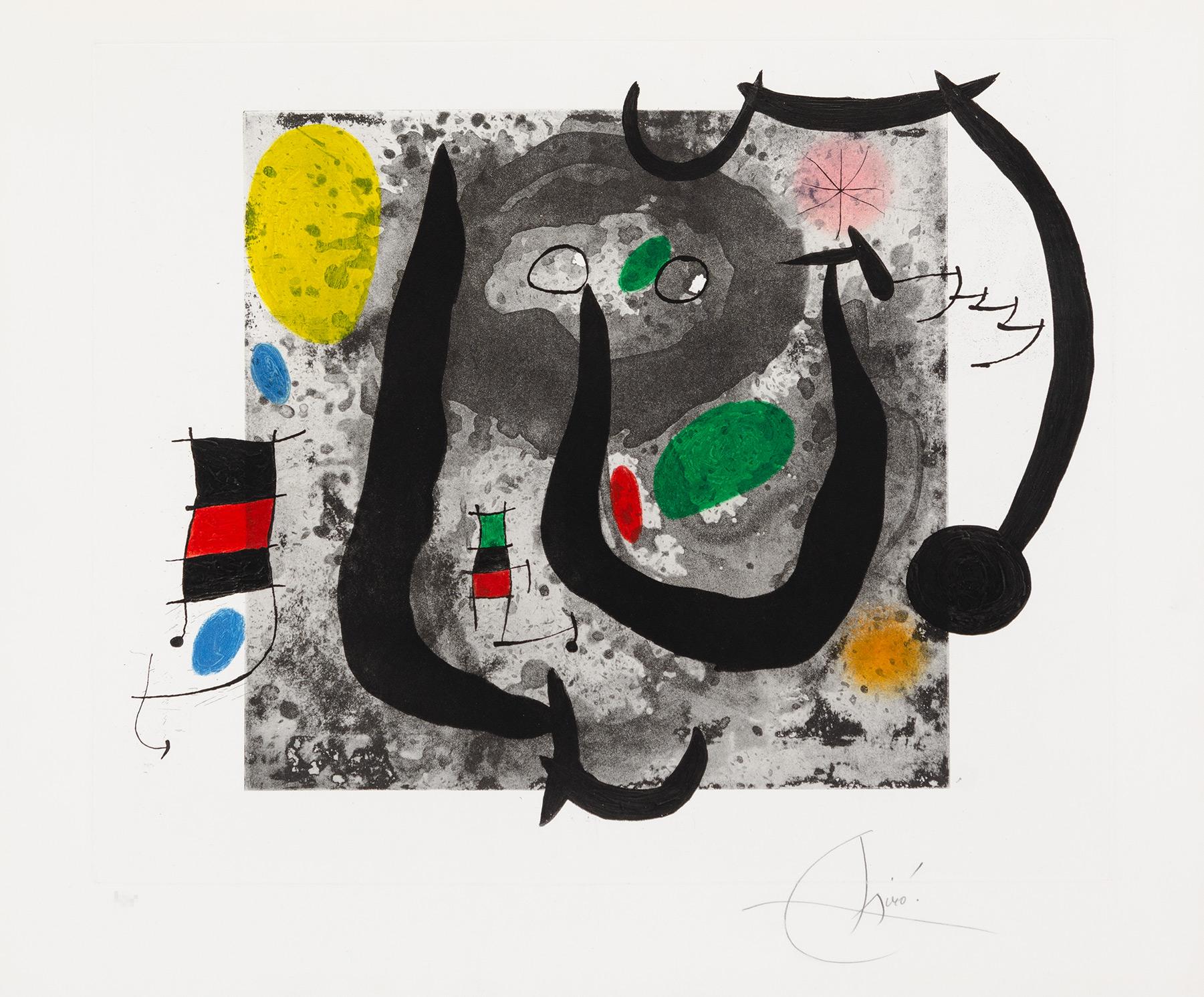 Weapons of Sleep - Print by Joan Miró