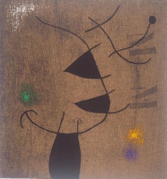 Woman in the Wind, Signed lithograph