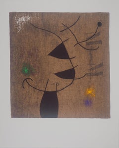 Woman in the Wind, Signed lithograph