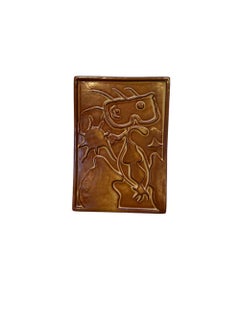 Rilievo, XX Siècle nº 4, 1938 - 21,5 cm - Smaltato da Joan Miró