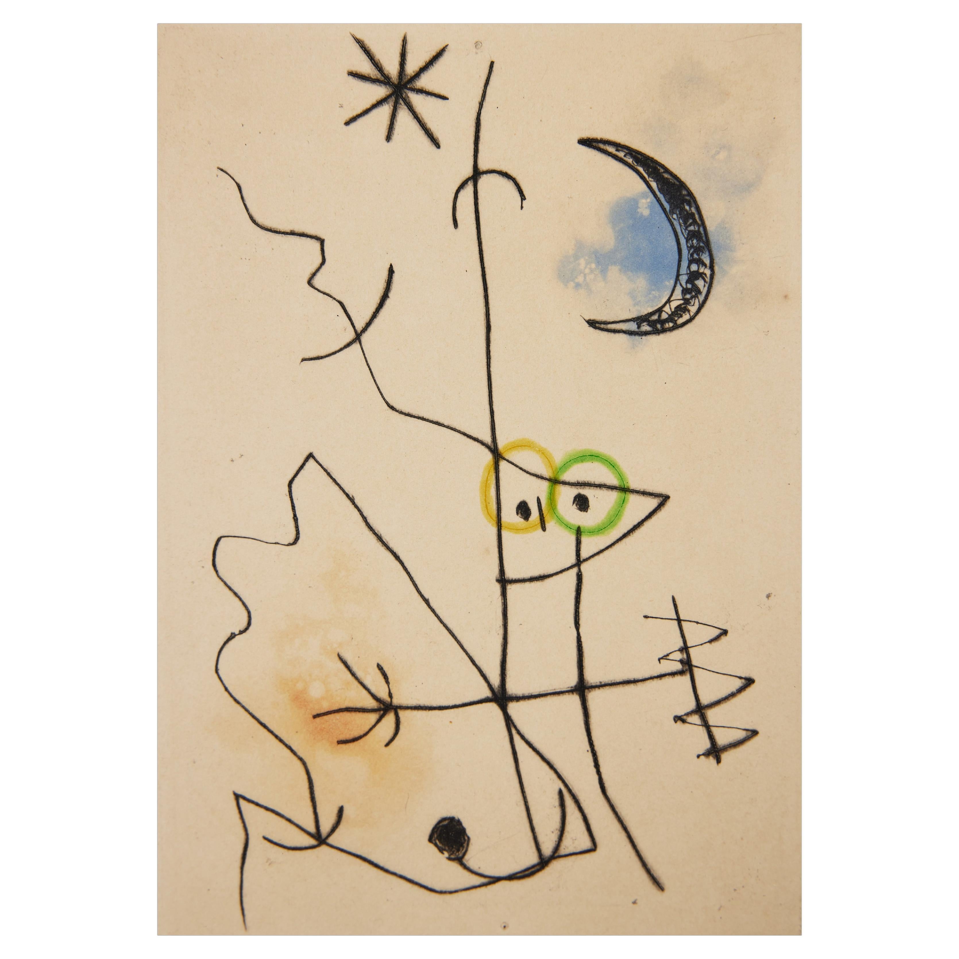 Joan Miró Signed „Le Grillon“