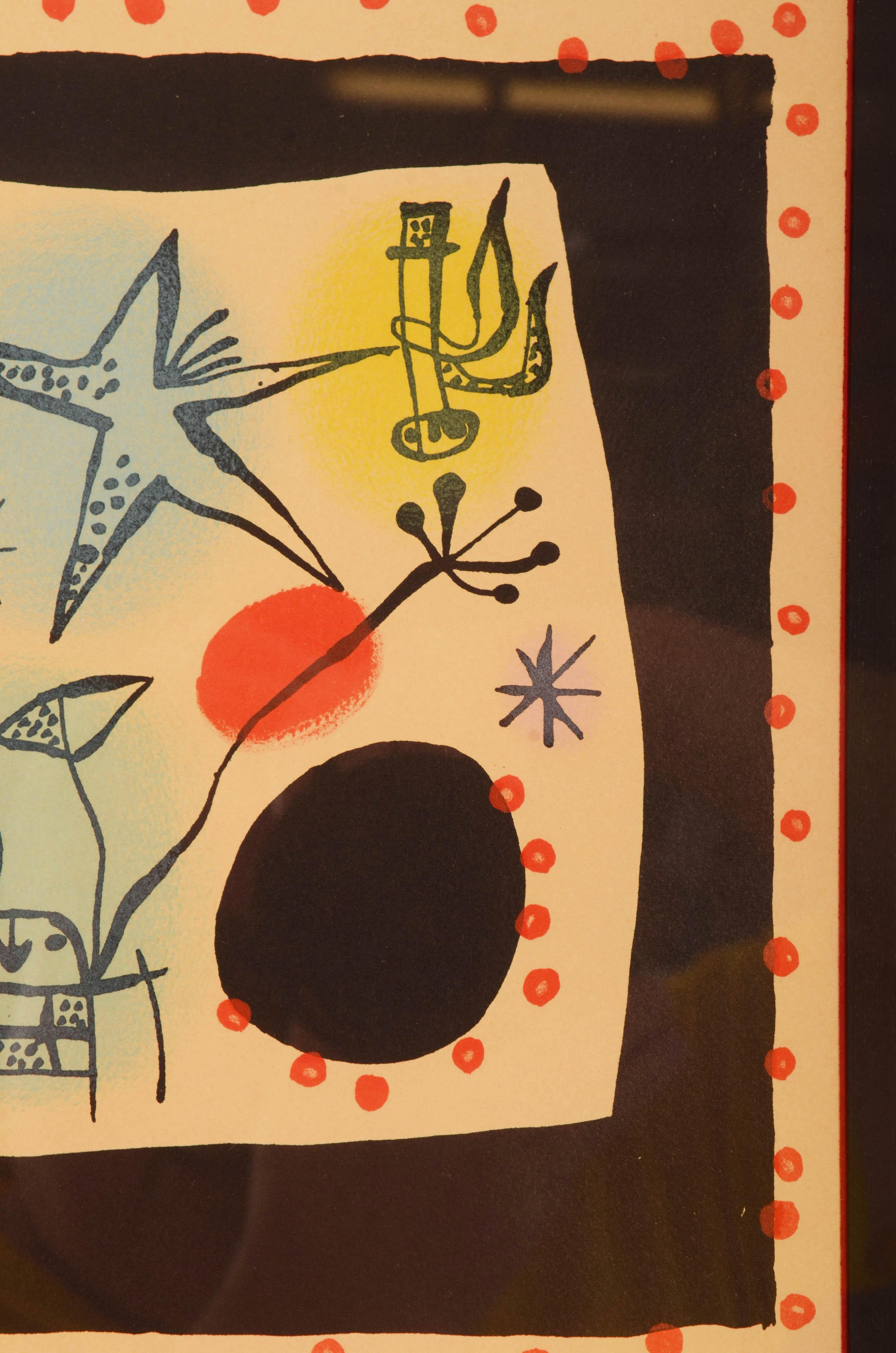 Joan Miró Signiert Les Coccinelles im Angebot 2