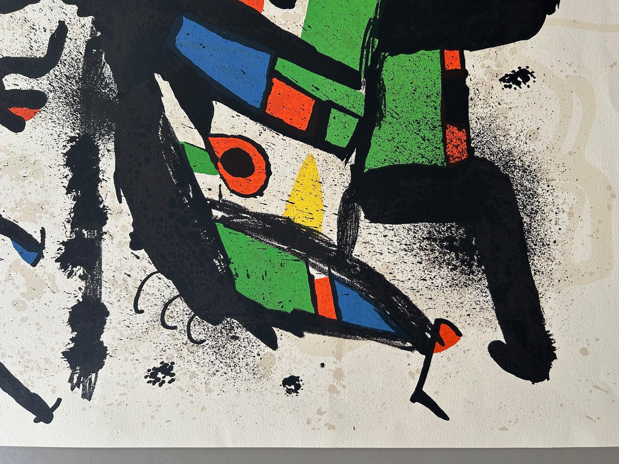 Joan Miro, signierte Lithographie im Angebot 2