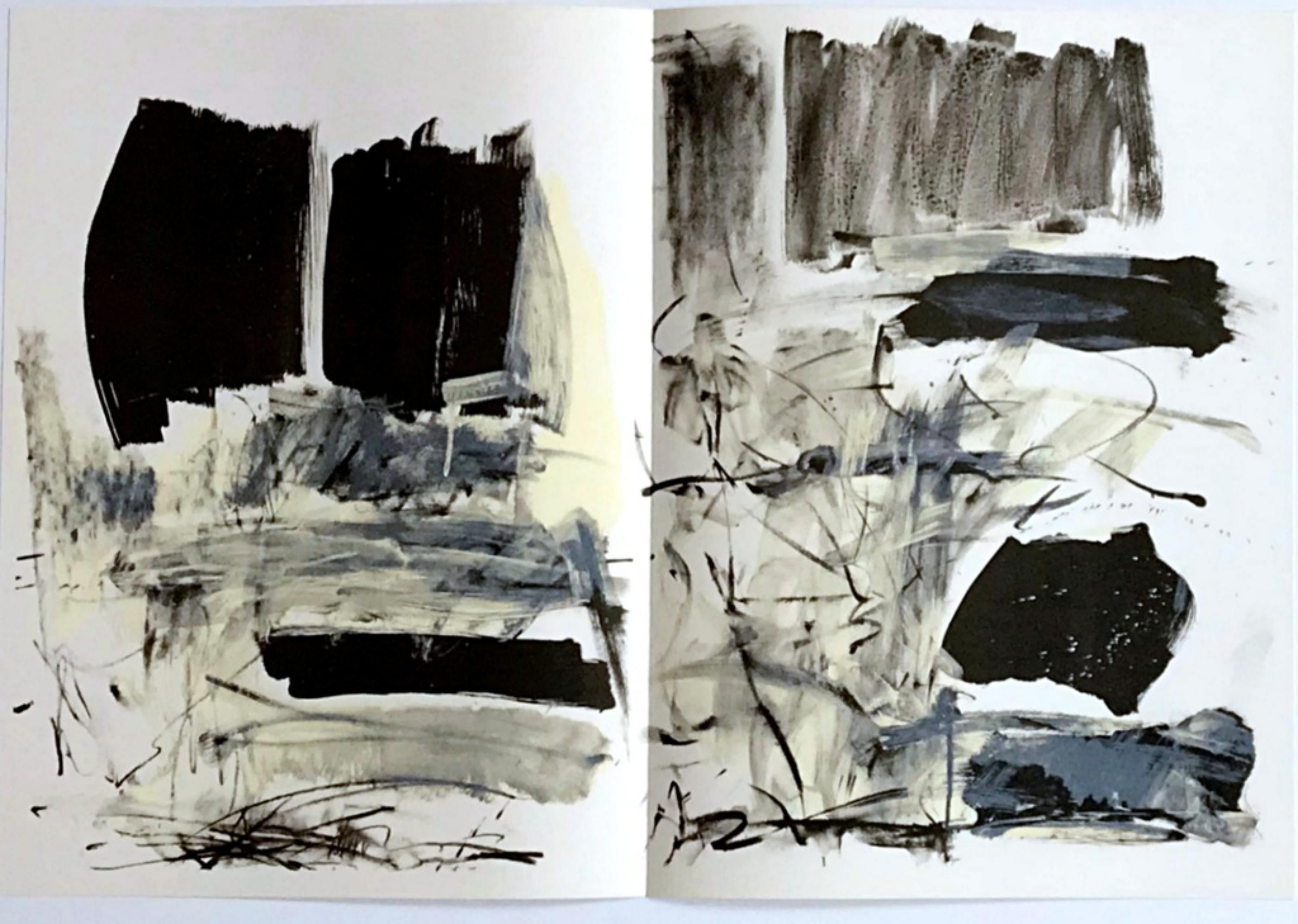 Abstract Expressionist lithograph for museum (Deluxe hand signed edition of 30)  - Print by Joan Mitchell