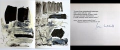 Litografia espressionista astratta per museo (edizione deluxe firmata a mano di 30 esemplari) 