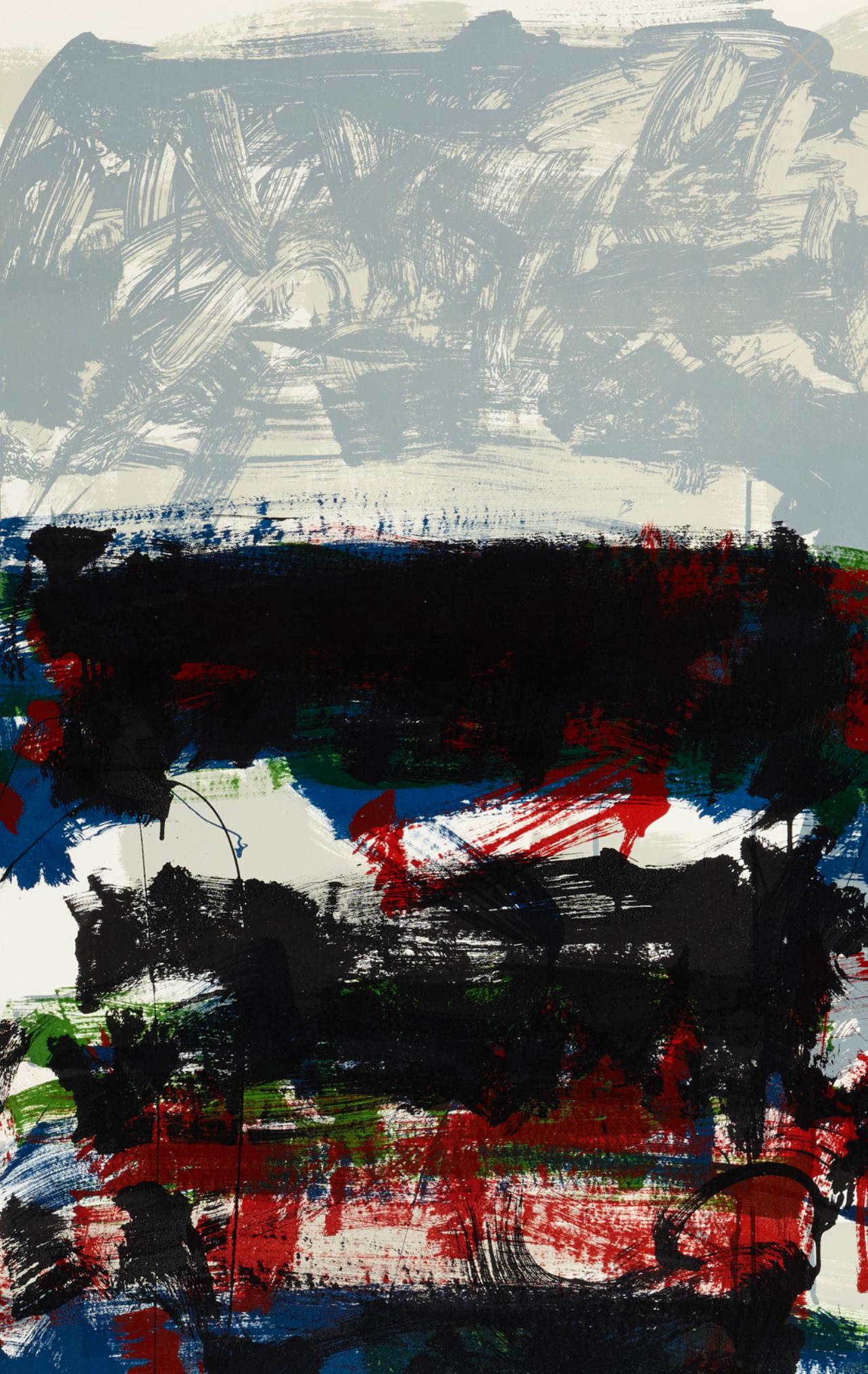 Champs (Fields); from the Carnegie Hall Centennial Fine Art portfolio - Print by Joan Mitchell