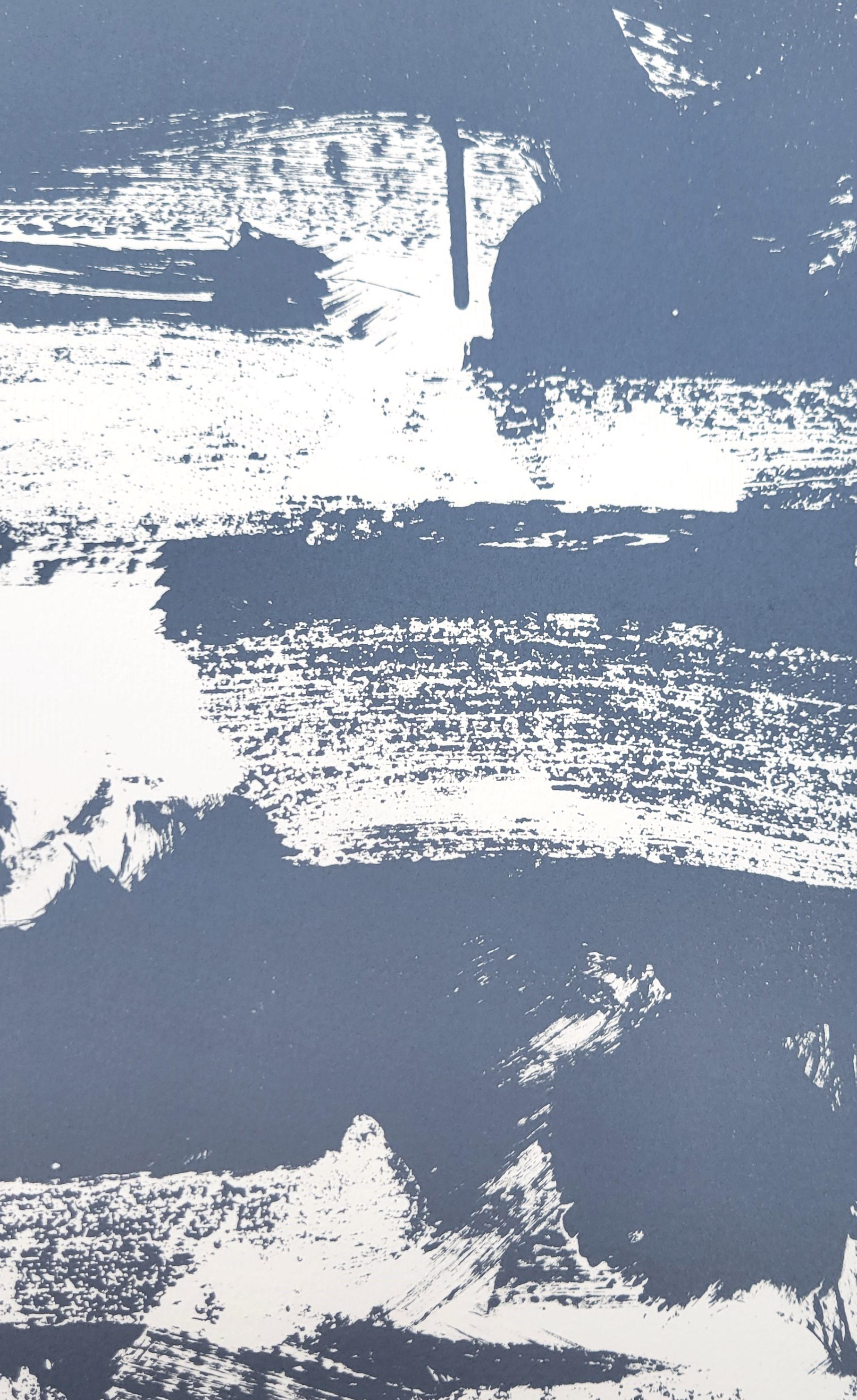 Champs (Gray) /// Joan Mitchell Post-War Female Artist Abstract Art Lithograph 10