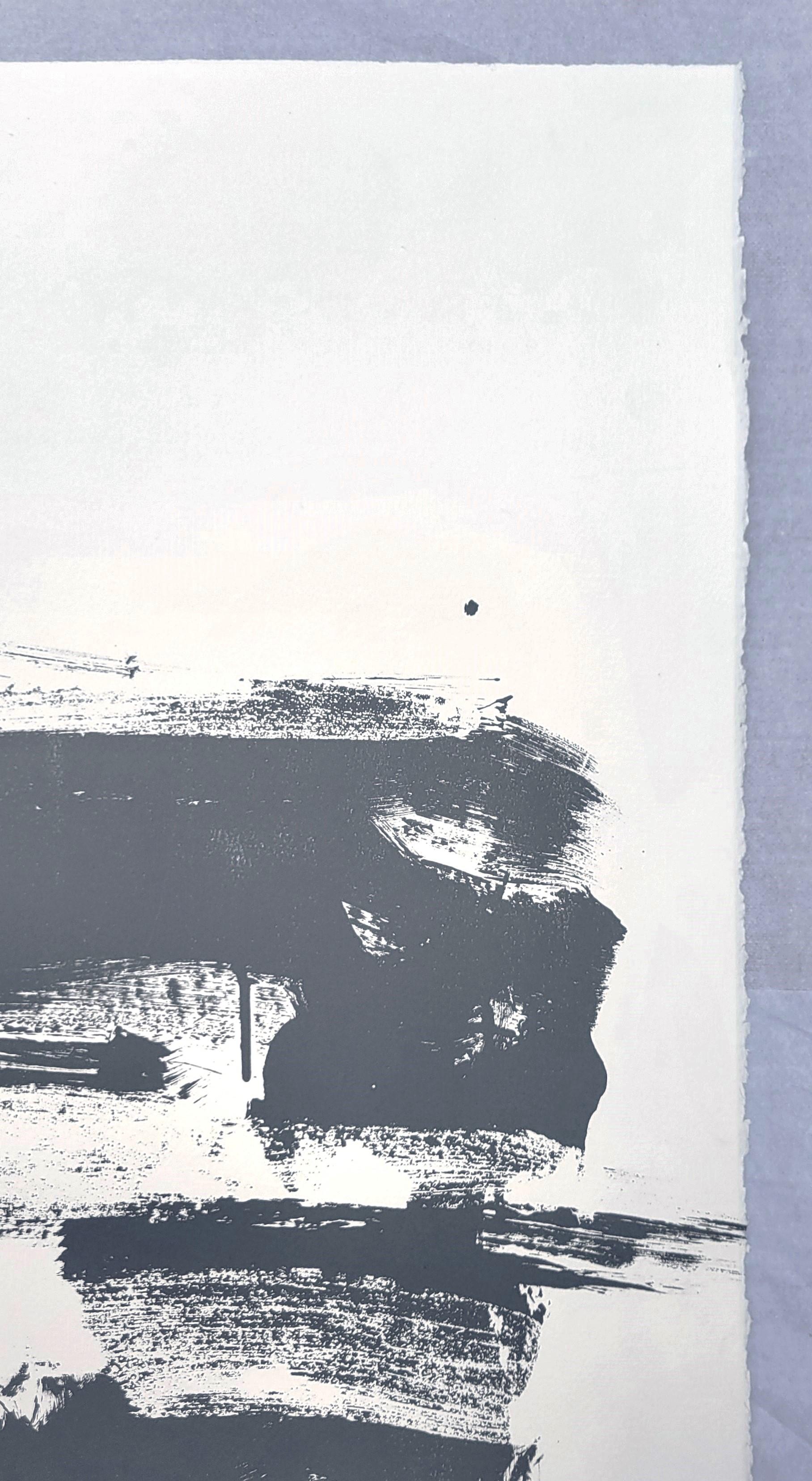 Champs (Gray) /// Joan Mitchell Post-War Female Artist Abstract Art Lithograph 3