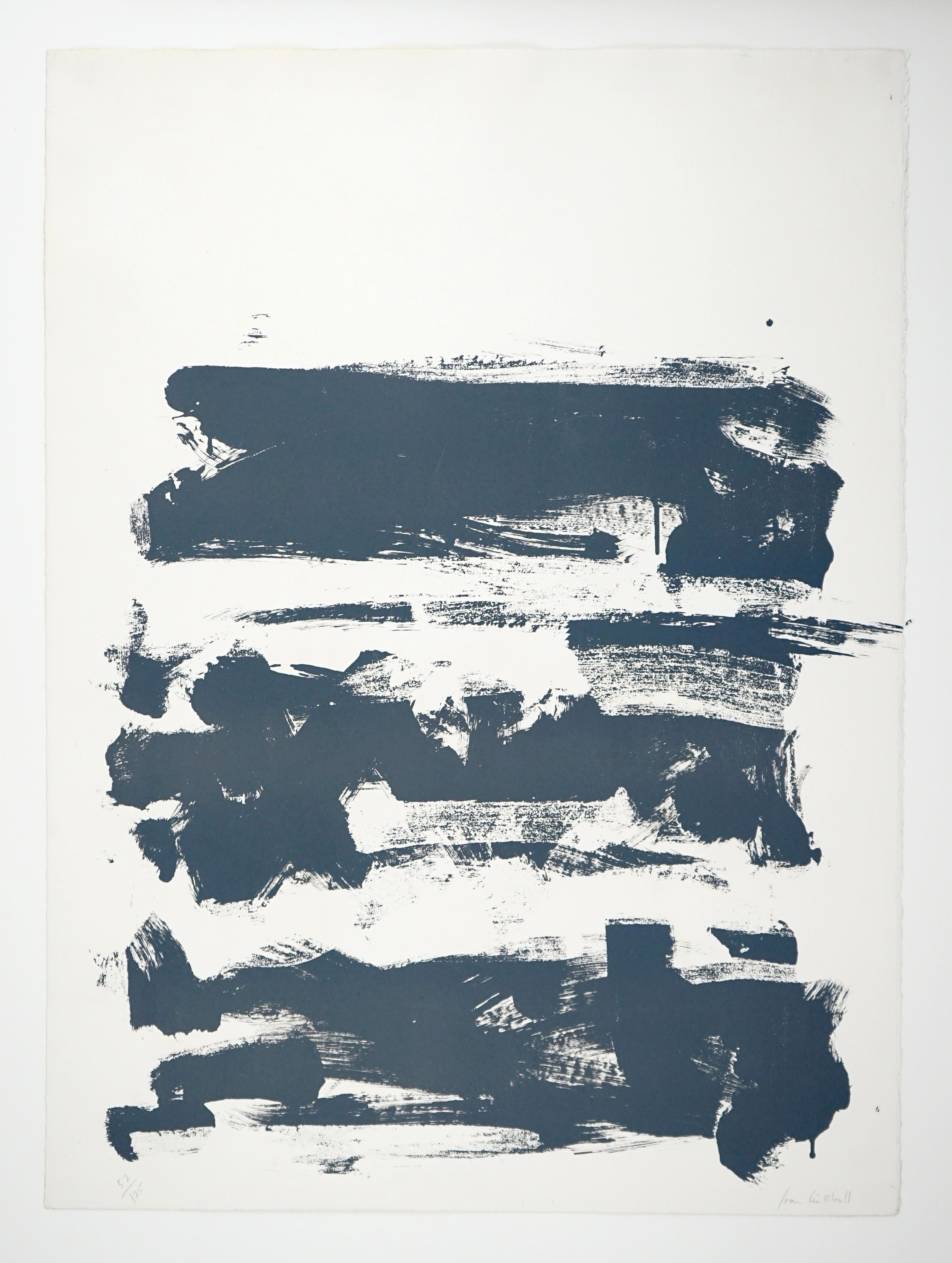 Champs (Grey) - Print by Joan Mitchell
