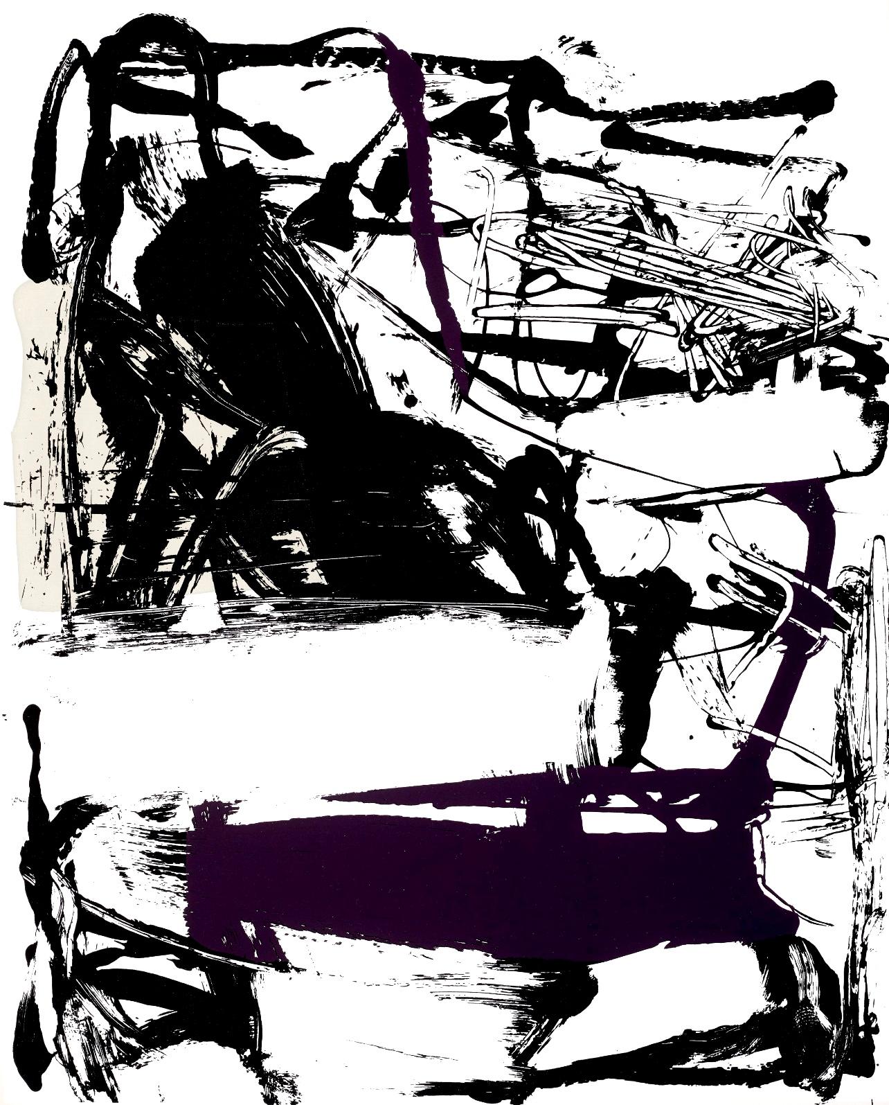 Silkscreen on handmade Hahnemühle paper. Unsigned and unnumbered, as issued. Good condition. Notes: From the album, The Poems, 1960. Published and printed by Tiber Press, New York under the supervision of Joan Mitchell, New York, Fall, 1960.