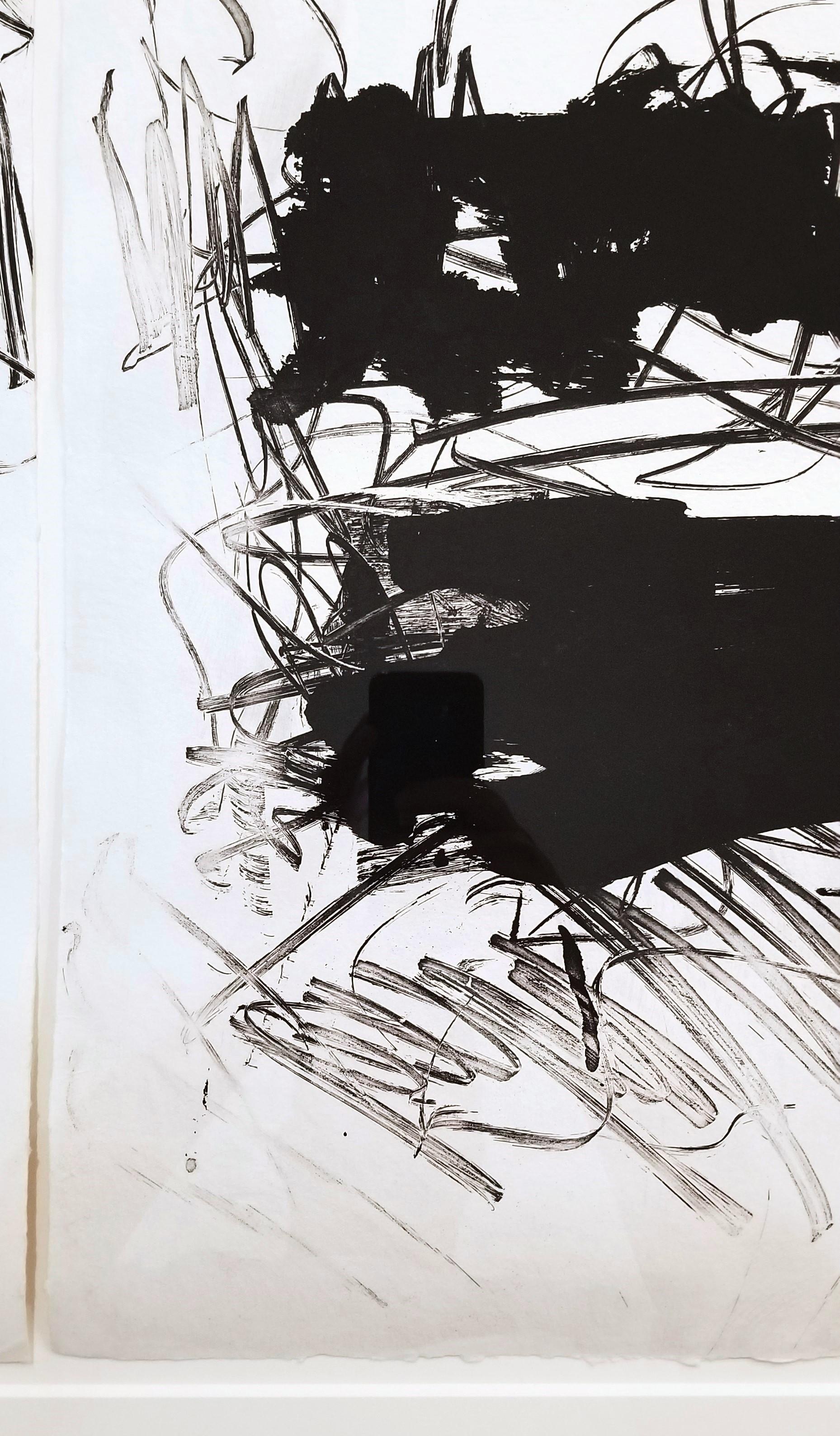 Fields I /// Joan Mitchell Large Diptych Etching Aquatint Female Abstract Artist For Sale 14