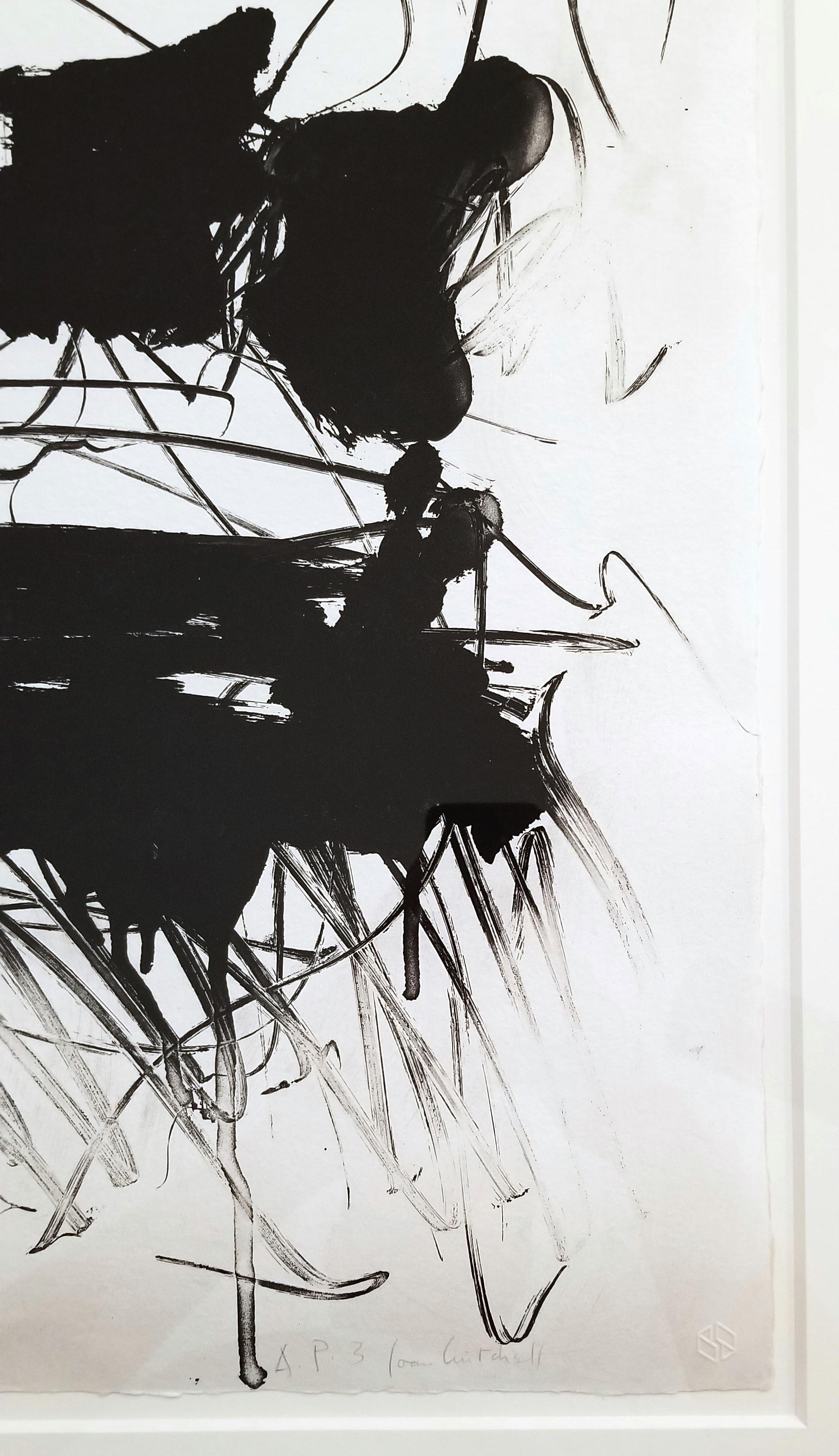 Fields I /// Joan Mitchell Large Diptych Etching Aquatint Female Abstract Artist For Sale 17