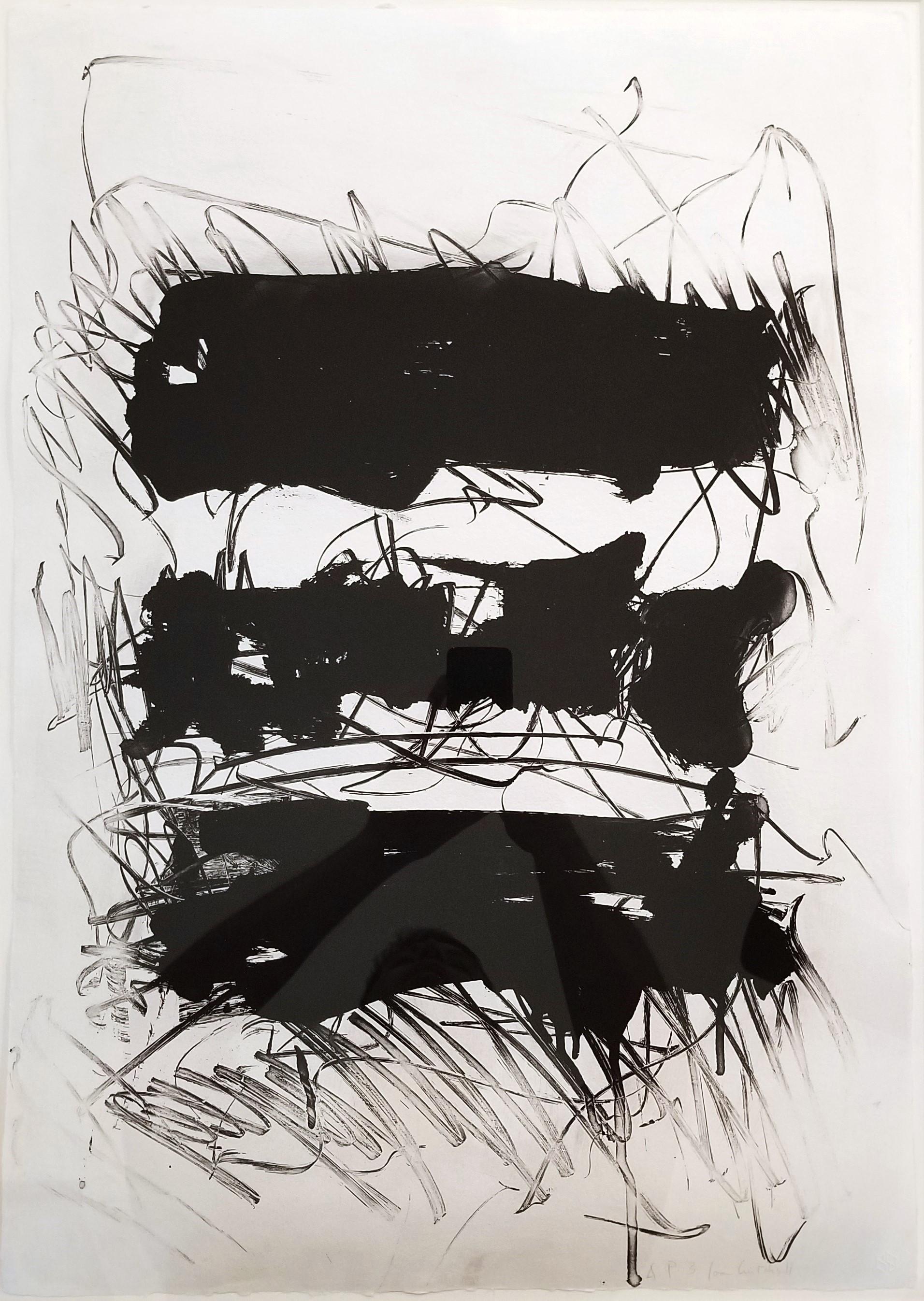 Fields I /// Joan Mitchell Large Diptych Etching Aquatint Female Abstract Artist For Sale 4