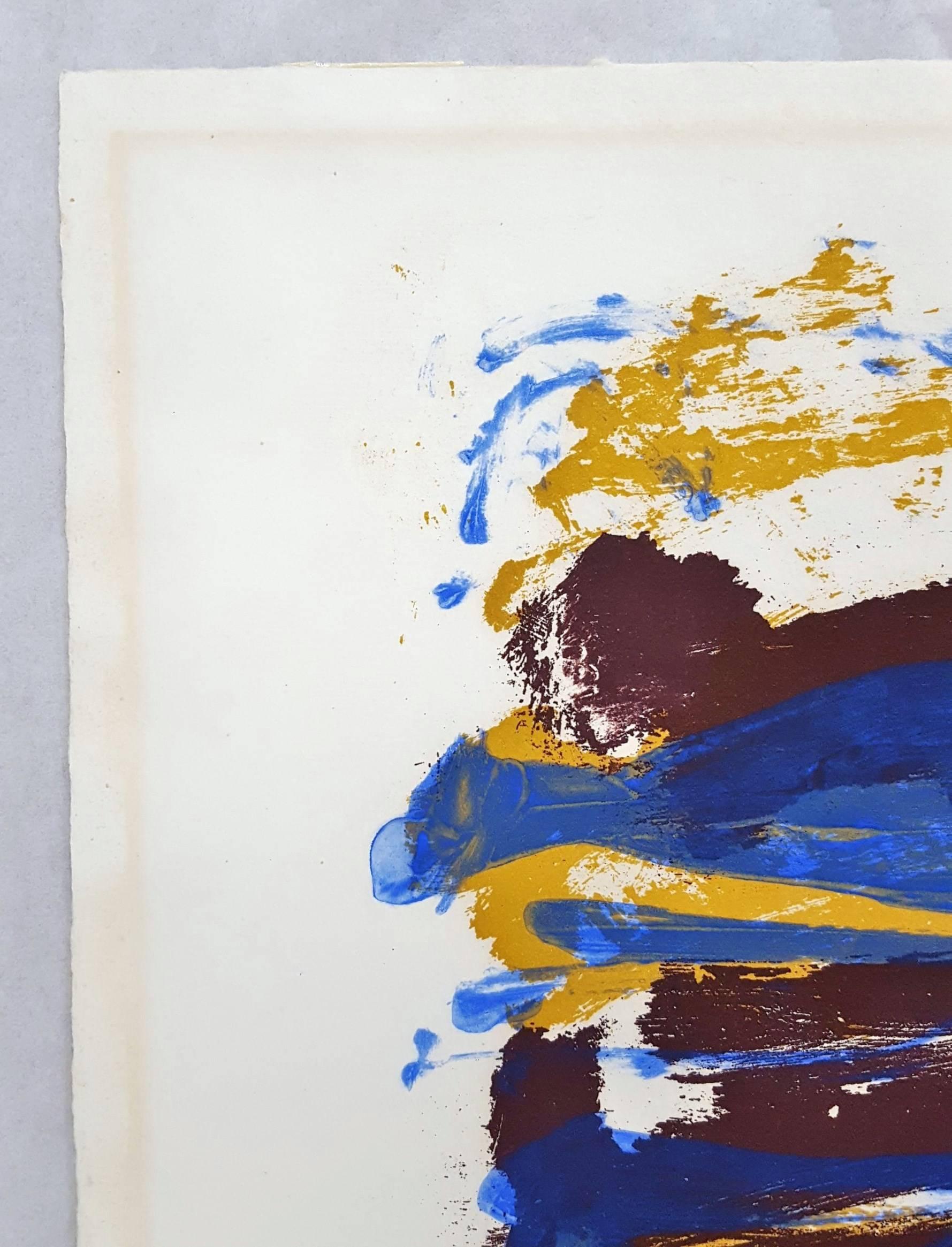 Fields IV - Abstract Expressionist Print by Joan Mitchell