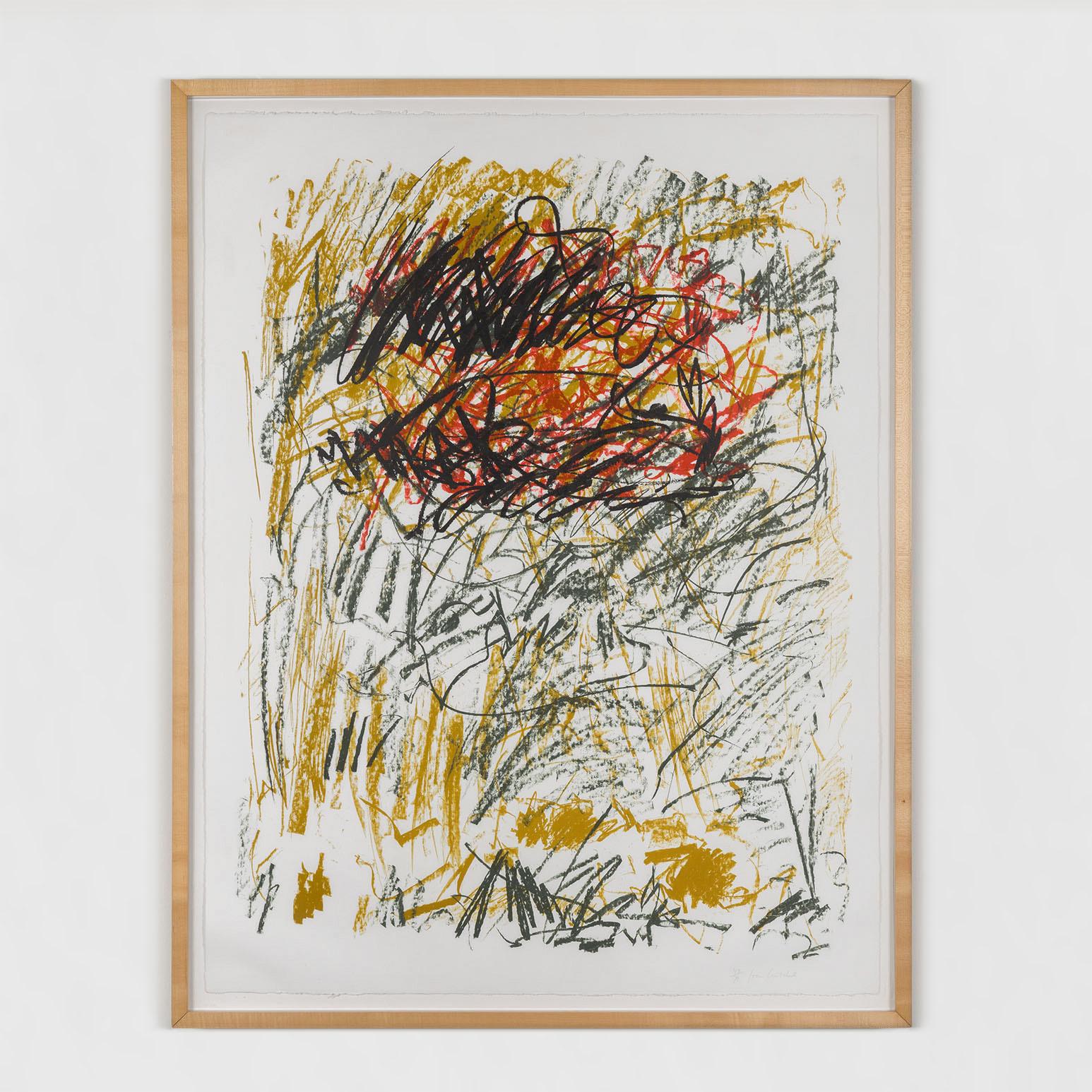 Joan Mitchell Abstract Print - Flower III