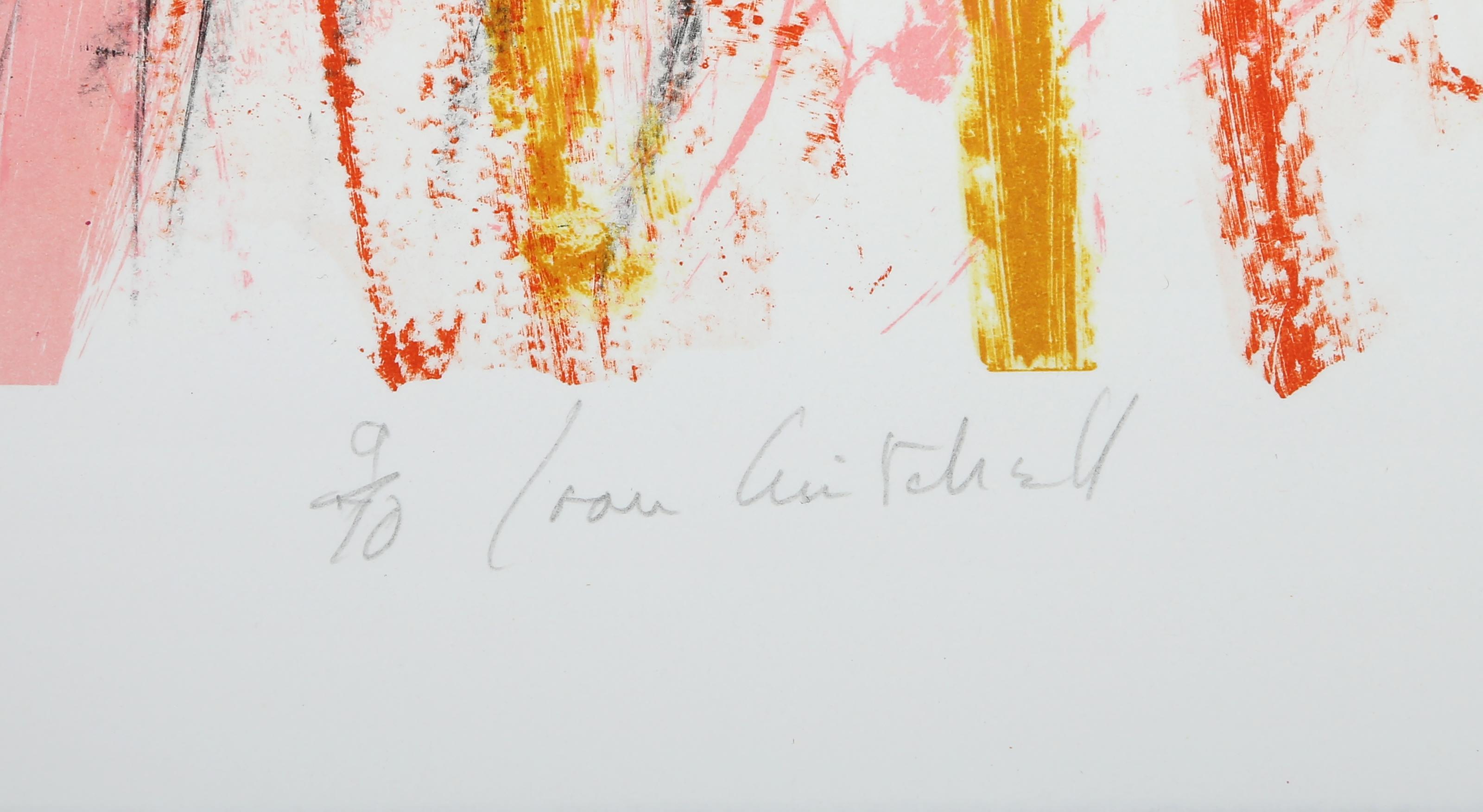 Flowers I-III from Bedford Series of Three Abstract Lithographs by Joan Mitchell For Sale 3