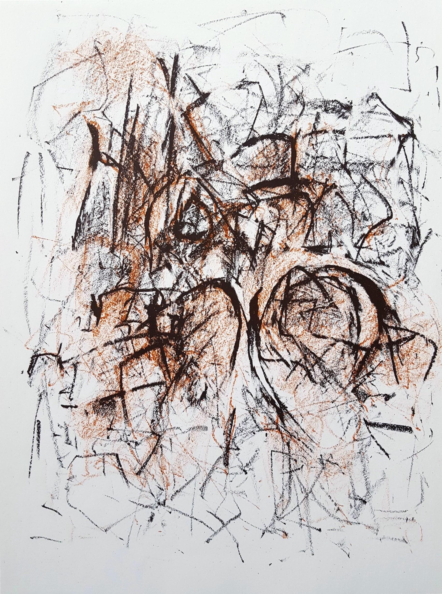 Joan Mitchell Abstract Print - Meditations in an Emergency /// Abstract Expressionist Female Artist Post-War NY