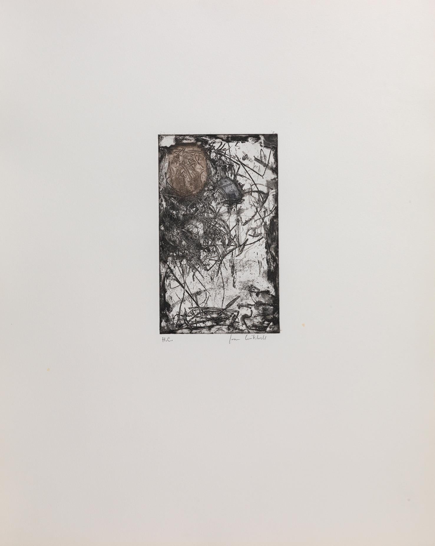 Joan Mitchell Landscape Print - Sunflower I