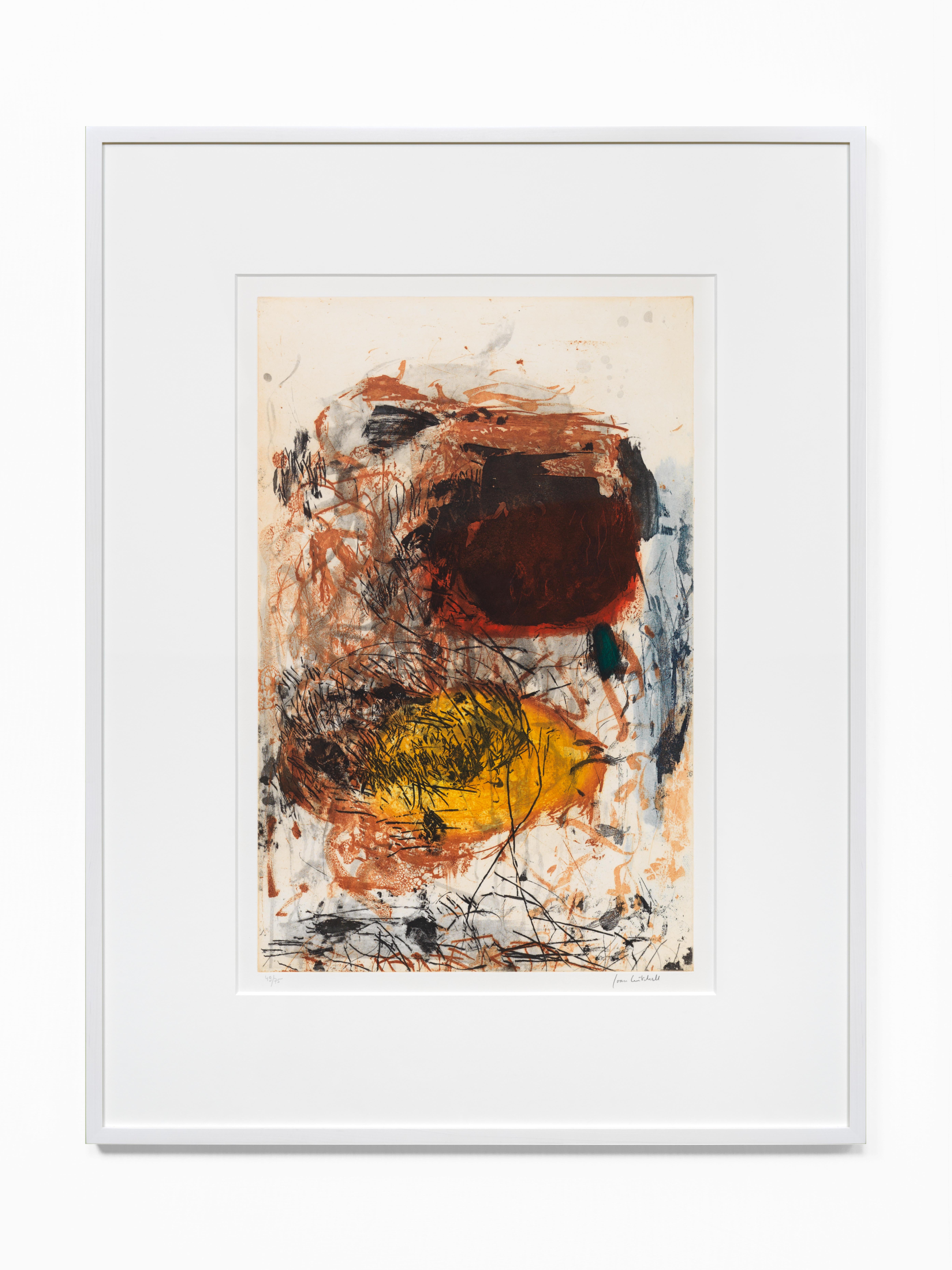 Sunflower III - Print by Joan Mitchell