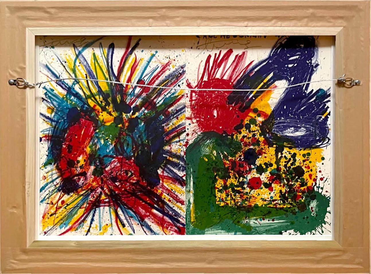 Joan Mitchell
Lithographie expressionniste abstraite sans titre, tirée de l'édition de luxe (signée à la main) du légendaire One Cent Life Portfolio (acquis auprès de la succession de Robert Indiana), 1964.
(édition de 100 exemplaires signés à la