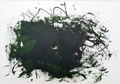 Vintage Untitled (One Cent Life) /// Joan Mitchell Female Artist Abstract Expressionism