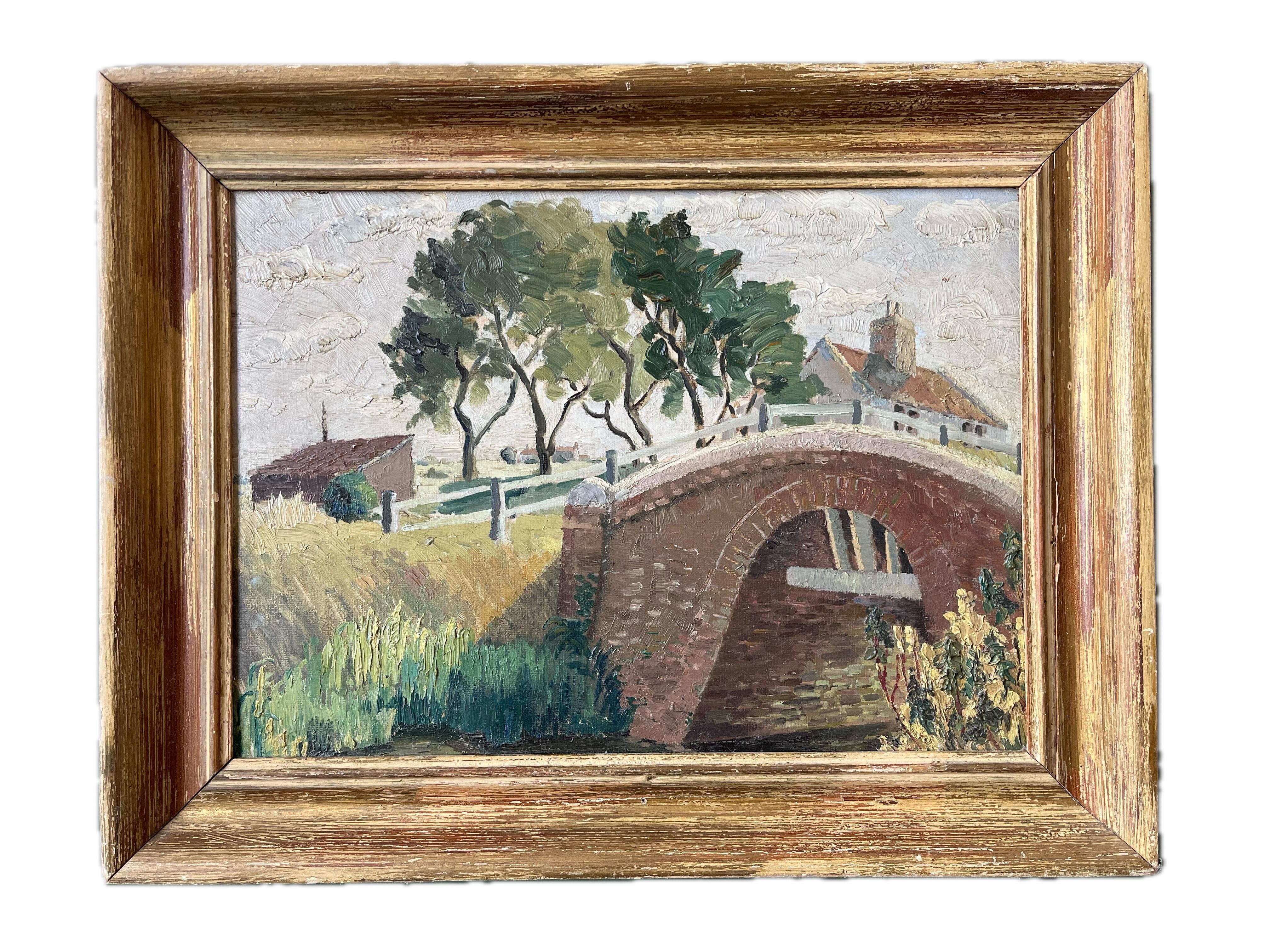 Joan Mostyn Lewis, Artista femenina, Paisaje de Claxby, Lincolnshire en venta 1