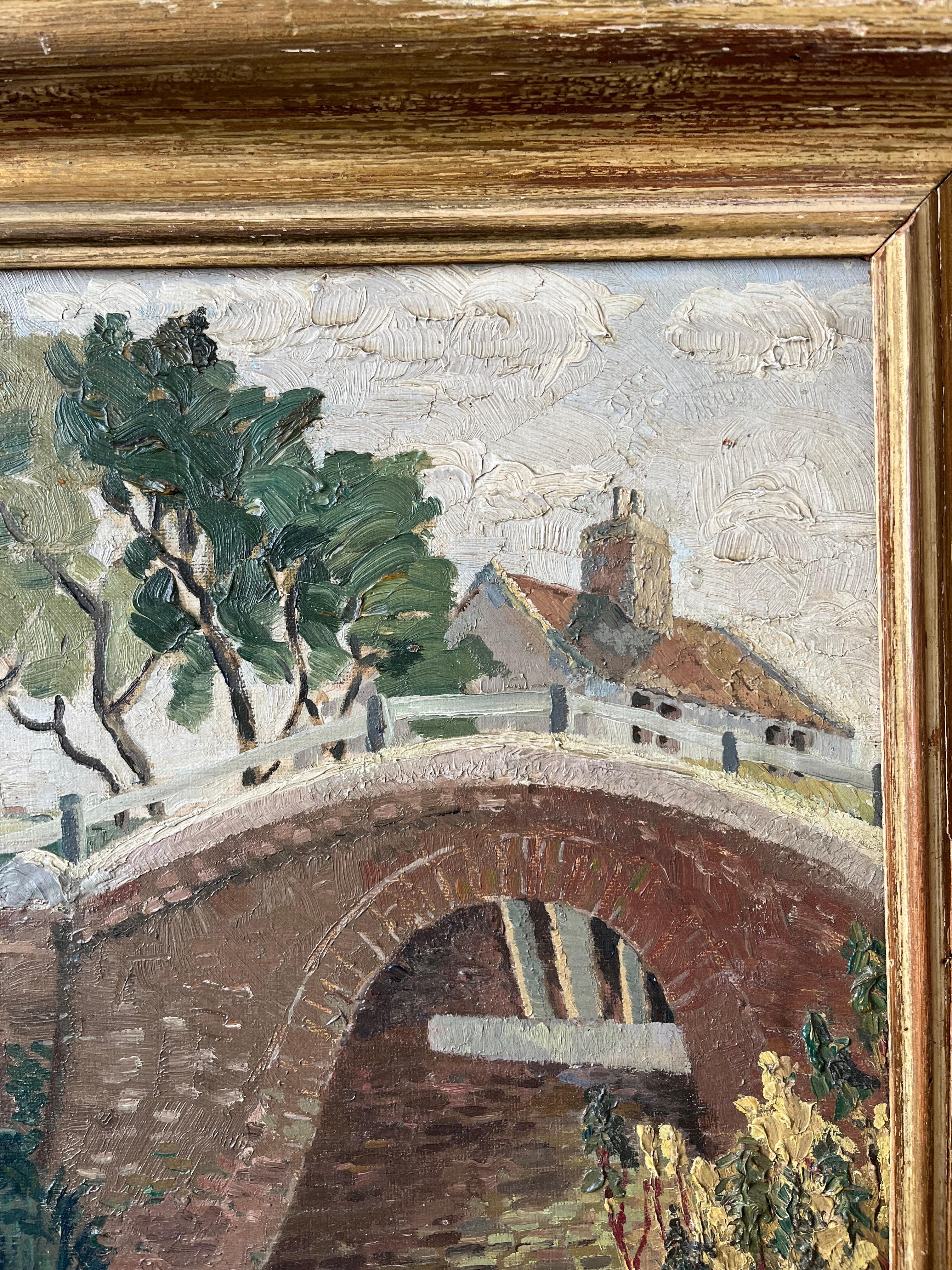 Joan Mostyn Lewis, Artista femenina, Paisaje de Claxby, Lincolnshire en venta 6