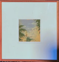 "Sin título", Joan Nelson, Árboles y nubes modernistas, Artista femenina