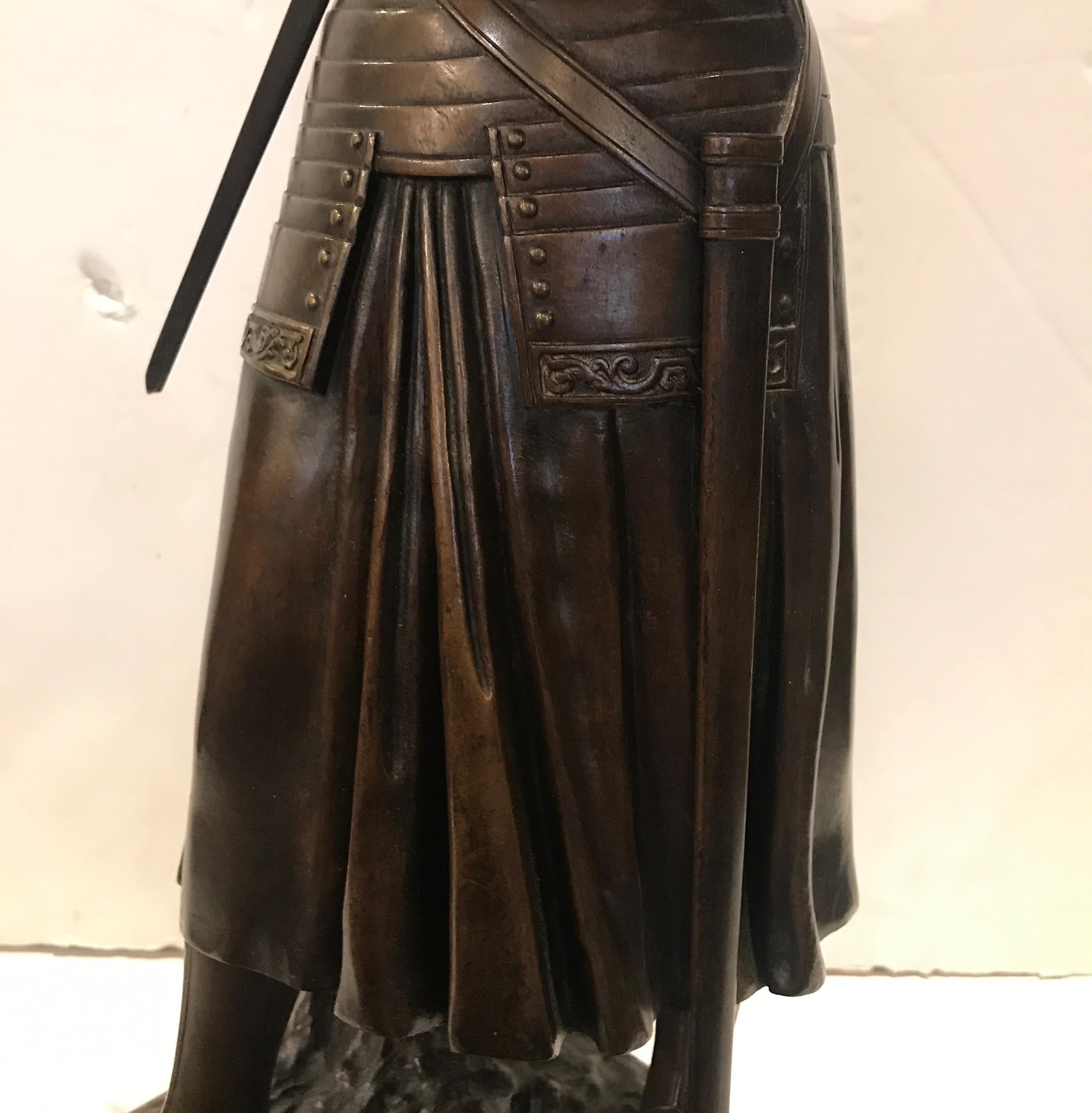 Joan of Arc Bronze by Marie D'Orleans 1