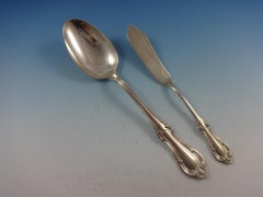 Juego de Cubiertos Juana de Arco de International Sterling Silver 8 Servicios 42 Piezas