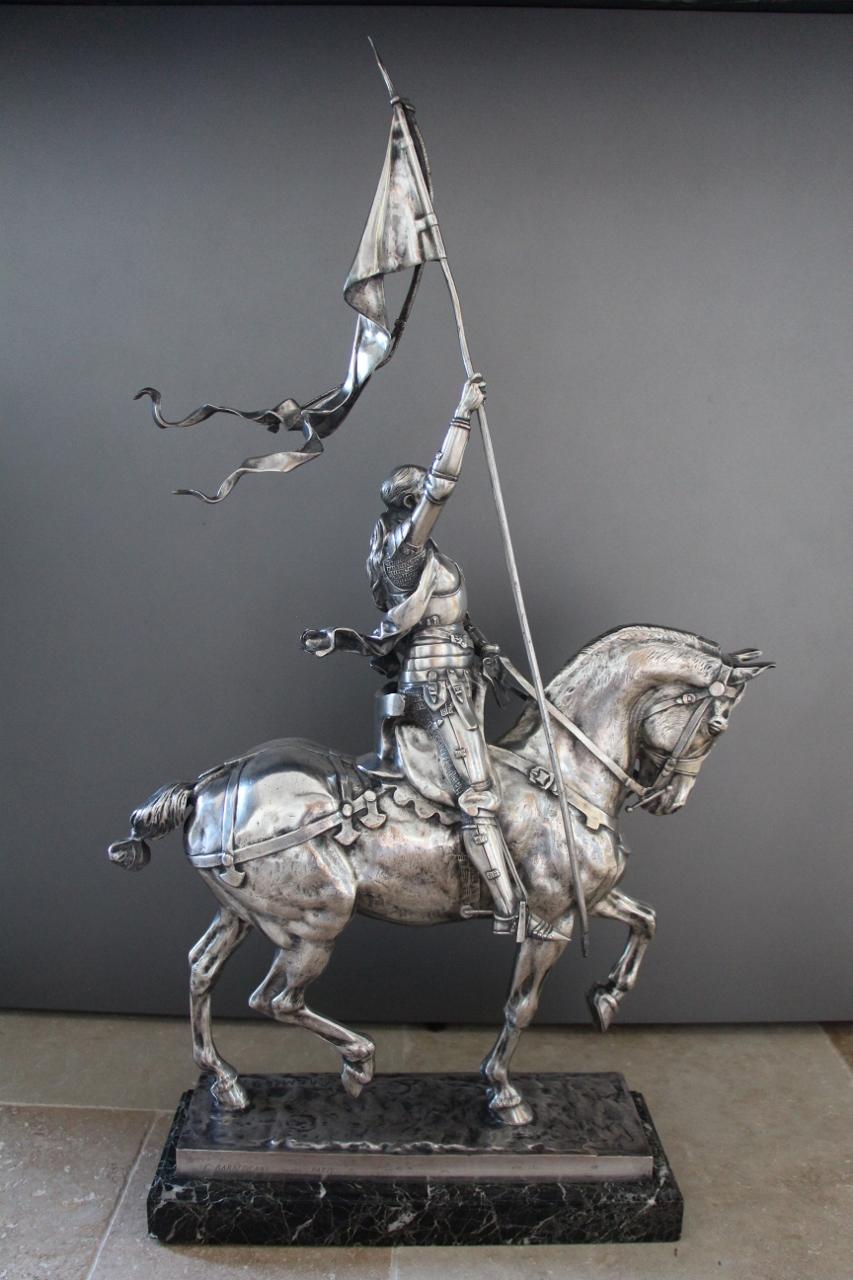 Joan Of Arc On Horseback - Emmanuel Fremiet (1824-1910) en venta 2