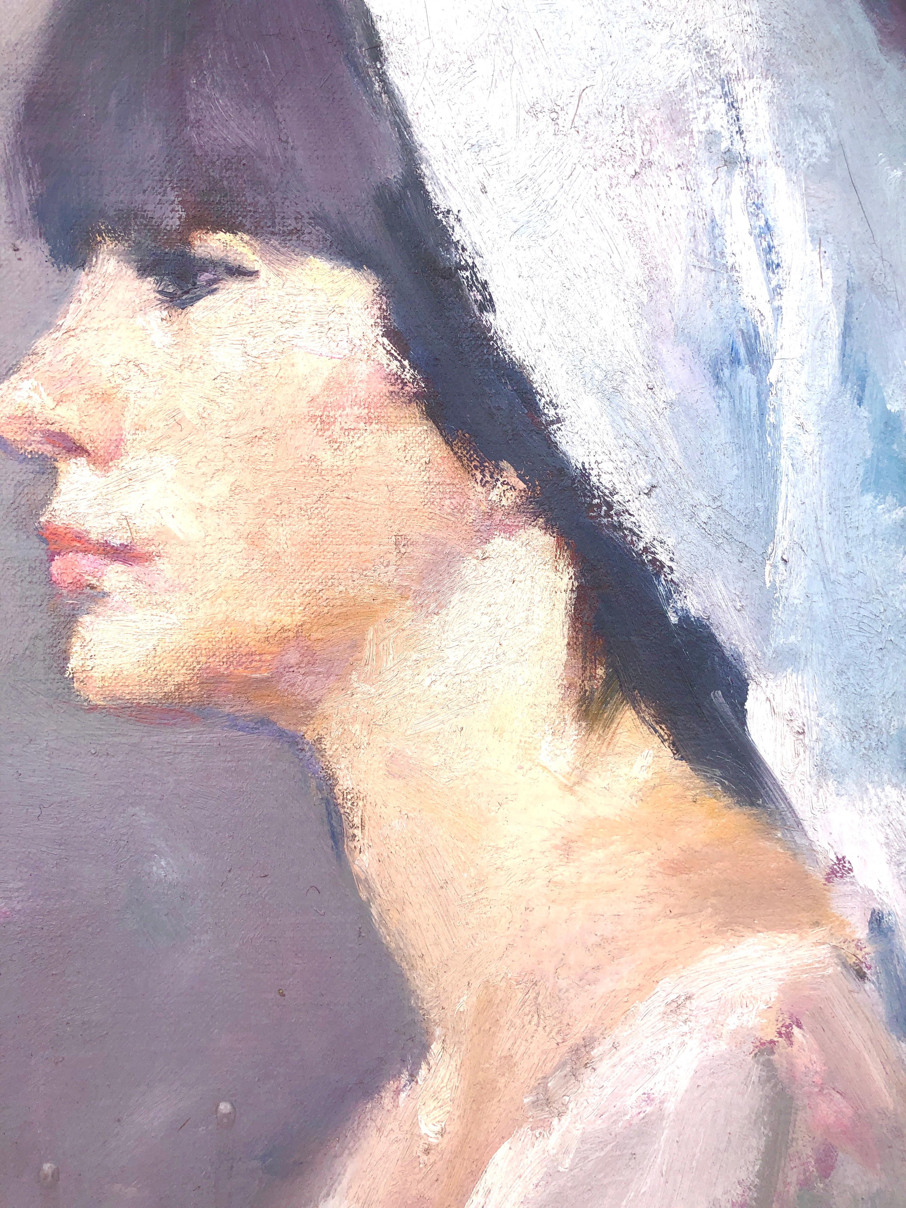 figure oil painting