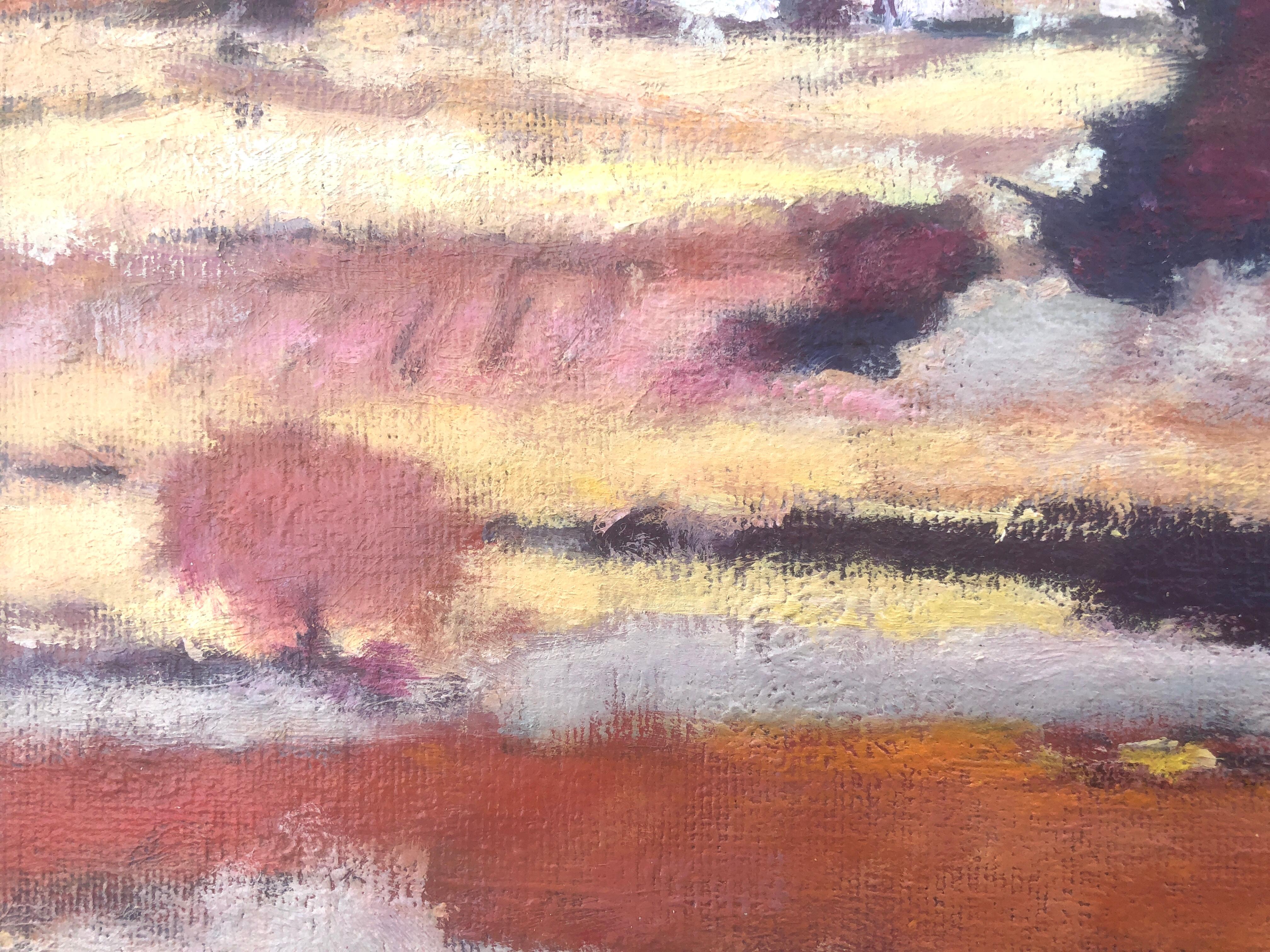 Montserrat Barcelona Spain oil on canvas painting spanish landscape For Sale 1