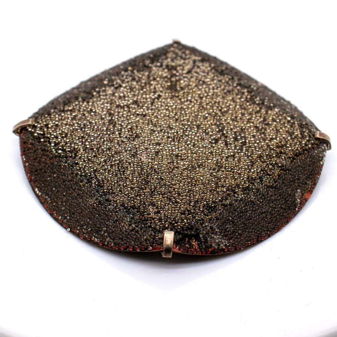 Joan Parcher Glass & Vitreous Enamel on Copper with Silver Brooch For Sale 8