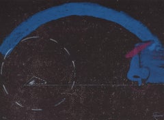 litografía original de edición limitada firmada en 1974 n5