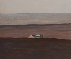 Ca La Lola - 21st Century, Contemporary, Landscape, Collage, Painting