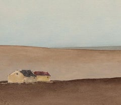 Ca La Tina - 21st Century, Contemporary, Landscape, Collage, Painting