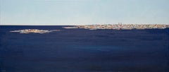 H38: Horitzó Altea - 21. Jahrhundert, Zeitgenössisch, Collage, Malerei, Landschaft