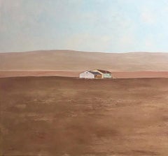 M25 - 21st Century, Contemporary, Landscape, Collage, Mixed Media, Painting