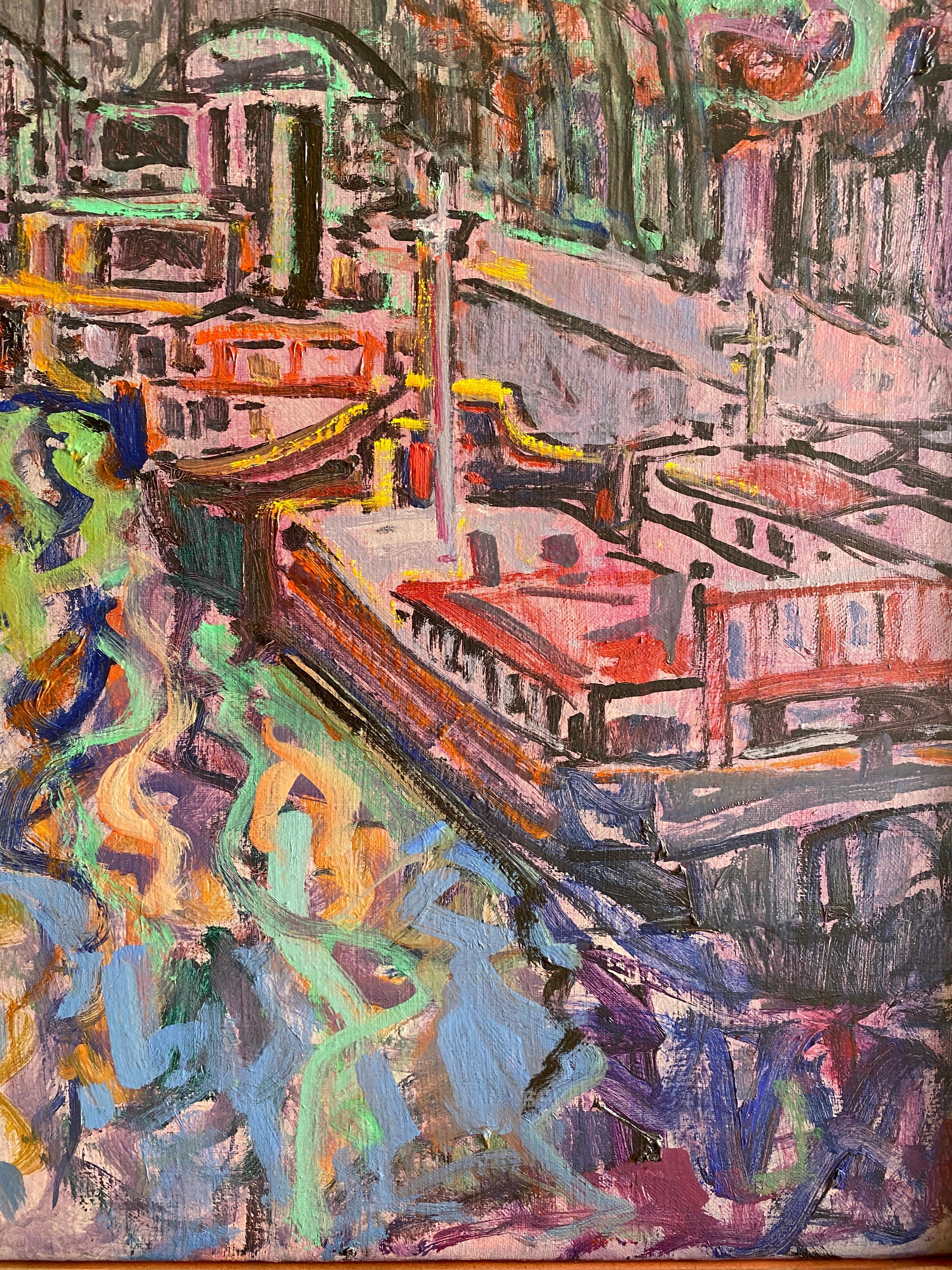 Le Pont Neuf - París.   
Óleo sobre lienzo del artista español Joan Raset.
Dimensiones con marco 84 cm de altura x 104 cm de anchura x 4 cm de profundidad
Dimensiones sin marco 73 cm de alto x 92 cm de ancho x 2 cm de profundidad

Preciosa vista