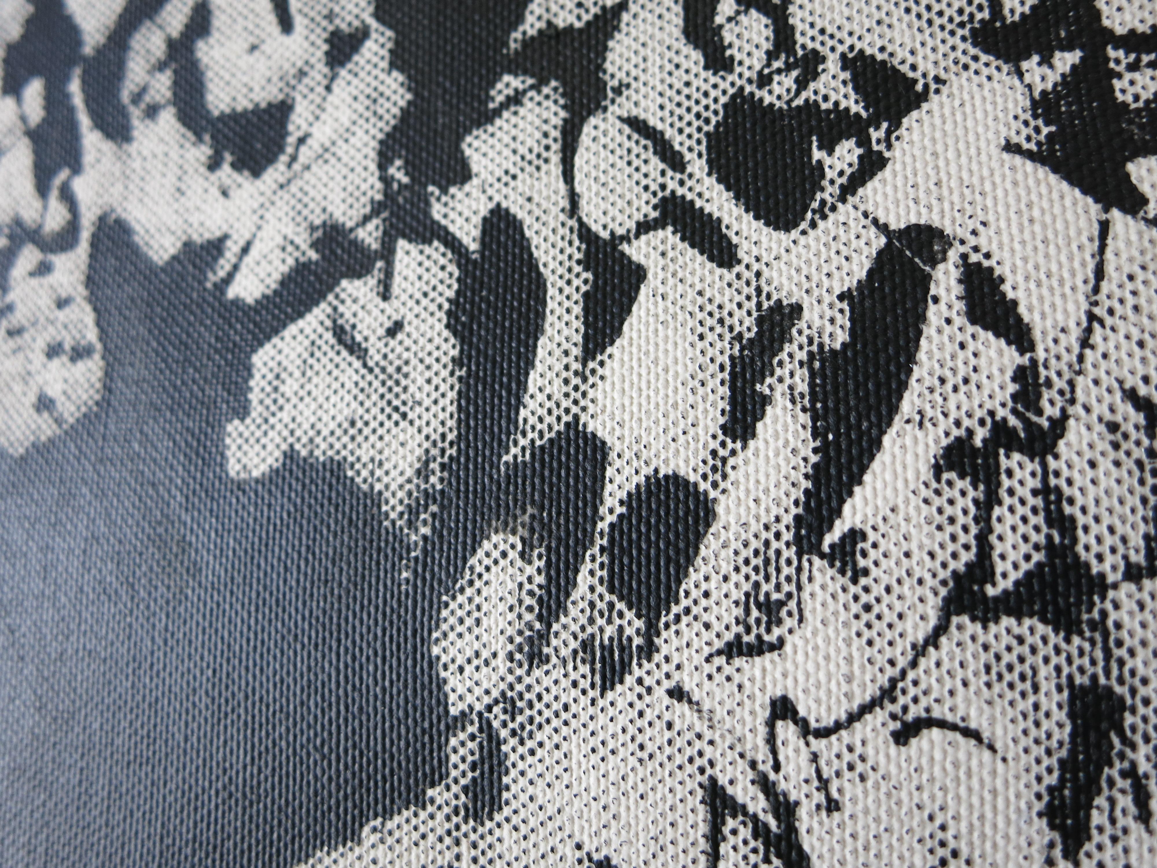 ABSTRACT Nuova opera d'arte in bianco e nero dell'artista contemporaneo Joan Salo 2024 in vendita 3