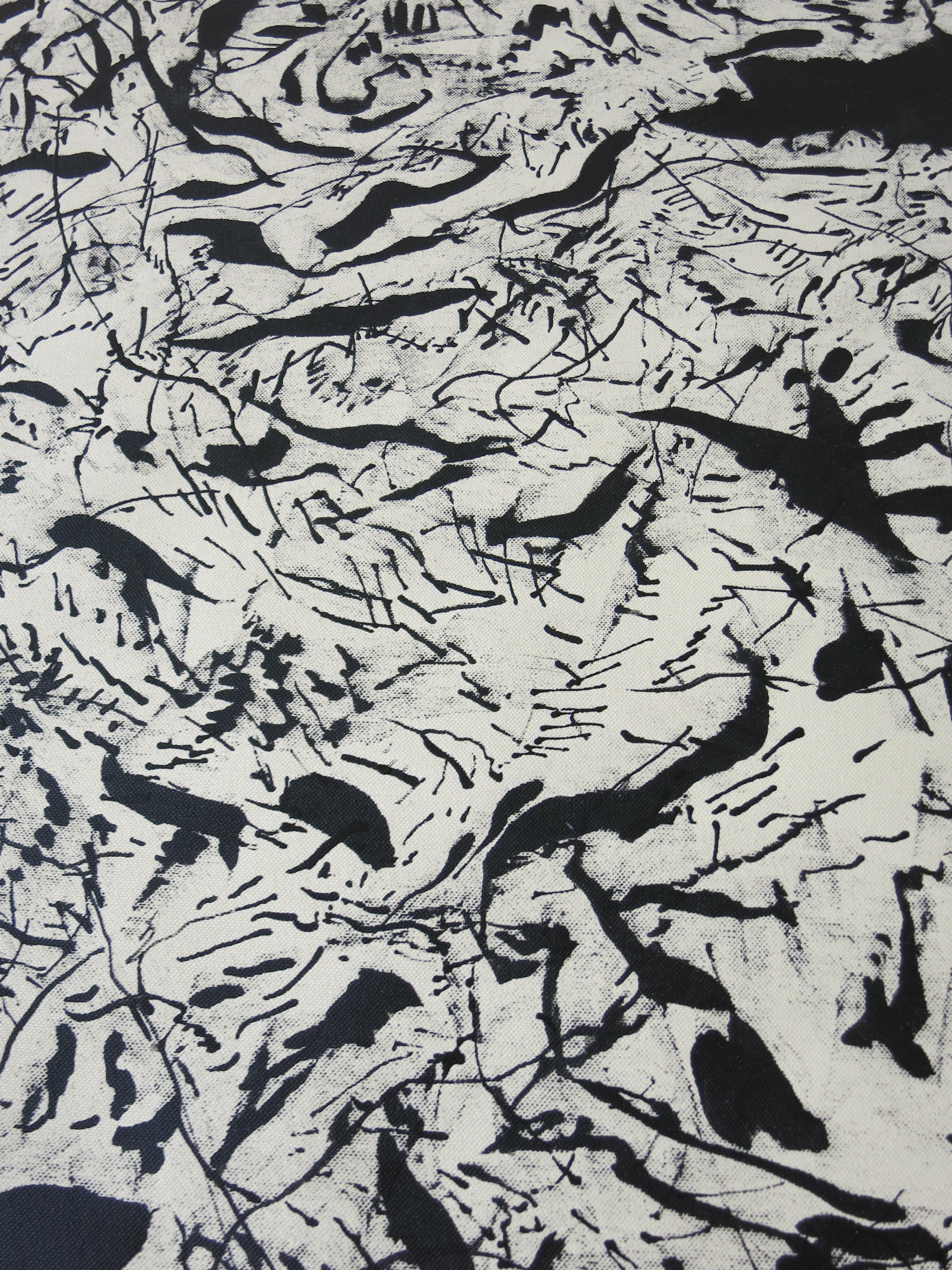 ABSTRACT Nuova opera d'arte in bianco e nero dell'artista contemporaneo Joan Salo 2024 in vendita 4