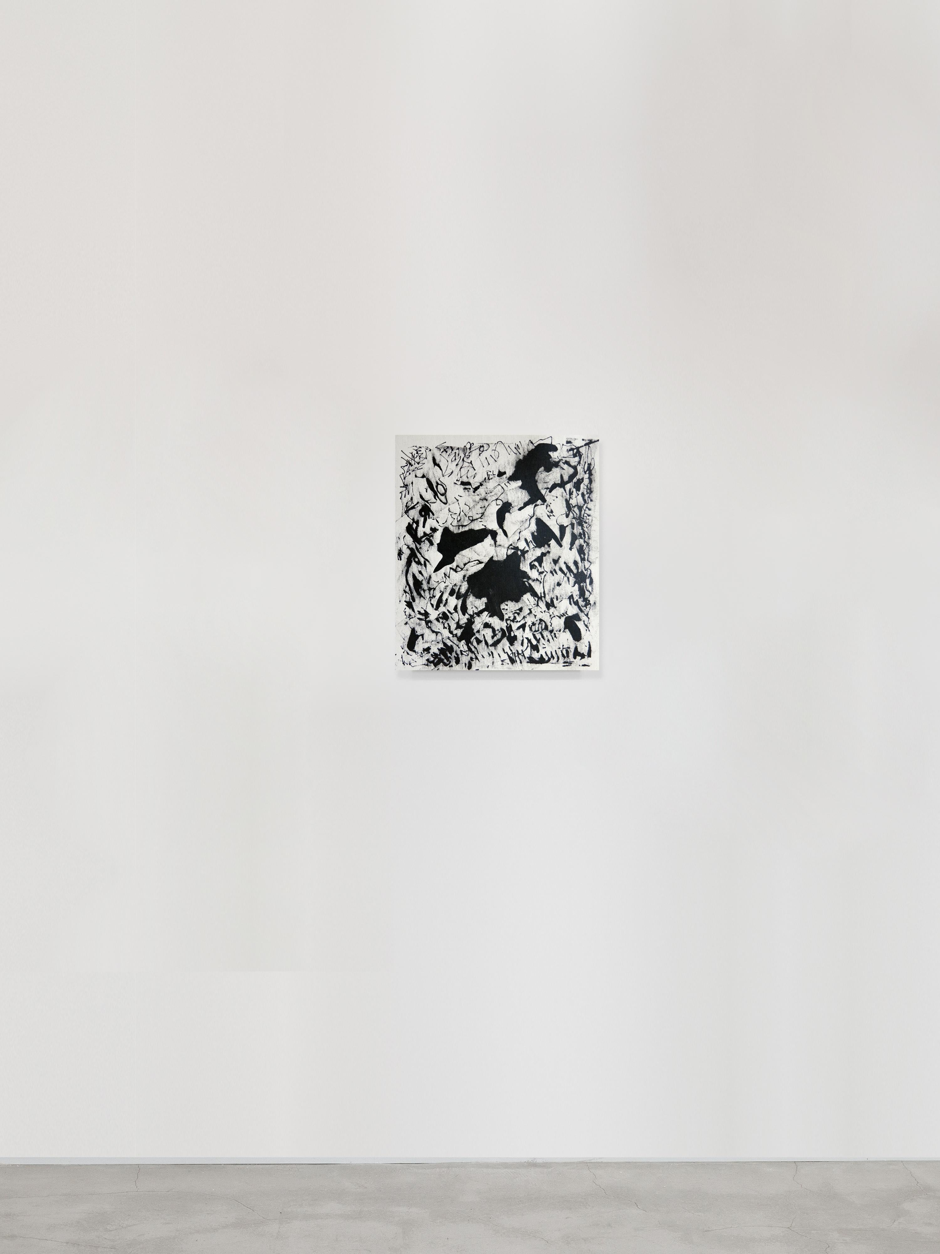 ABSTRACT Nuova opera d'arte in bianco e nero dell'artista contemporaneo Joan Salo 2024 in vendita 5