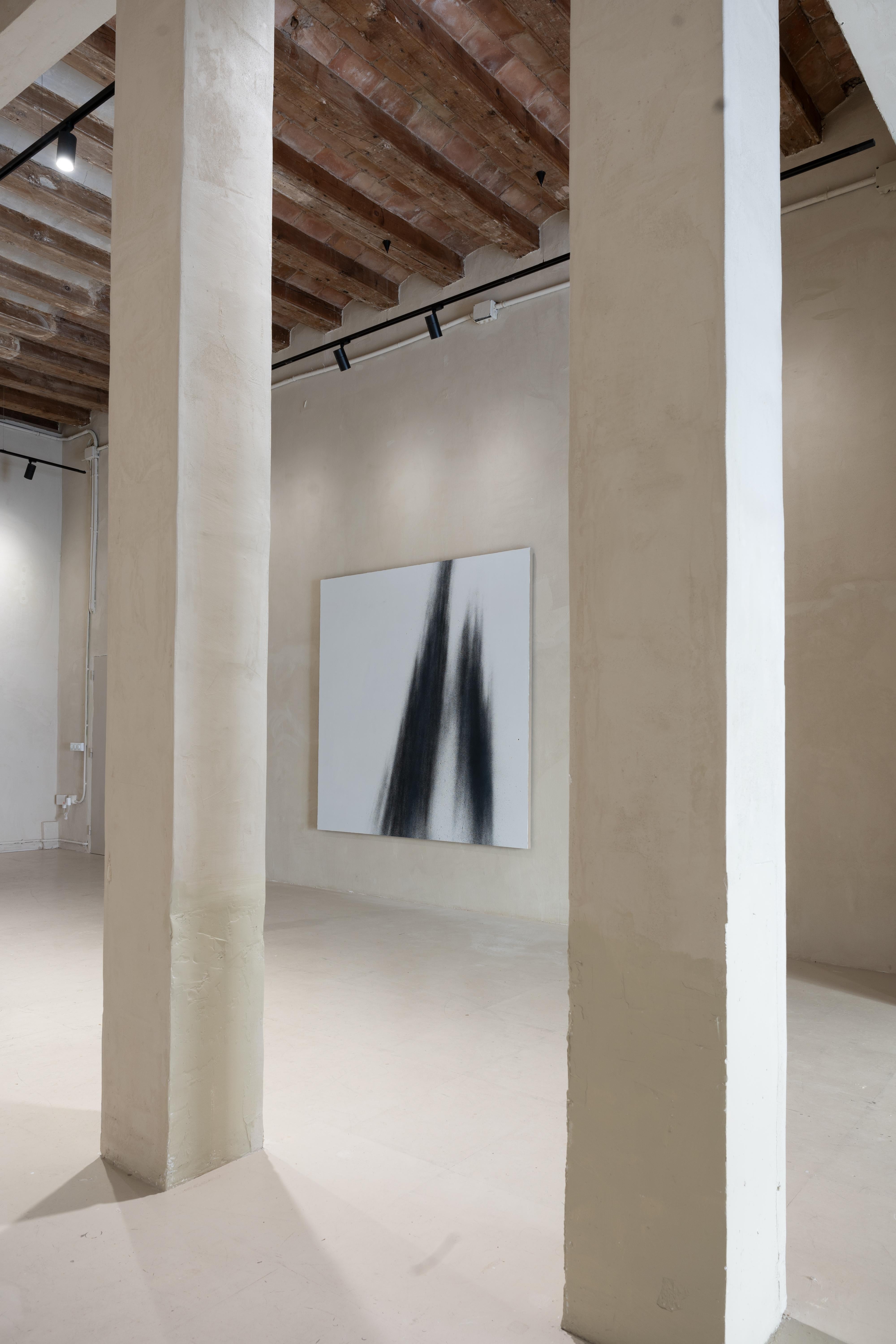 ABSTRACT Nuova opera d'arte in bianco e nero dell'artista contemporaneo Joan Salo 2024 6