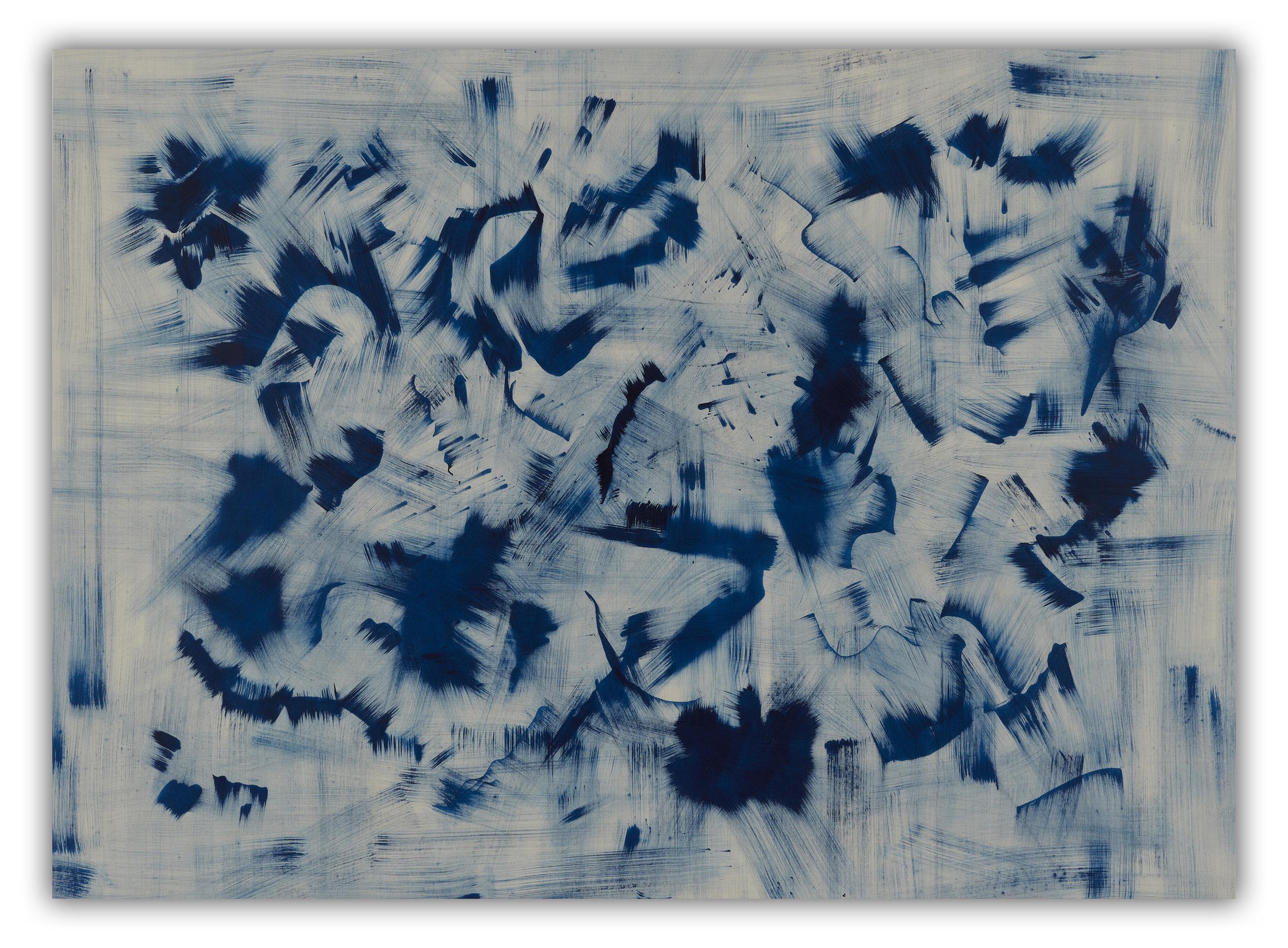 This work will be sent rolled in tube

Joan Saló is a Spanish contemporary abstract painter whose meticulous, meditative approach creates works that bridge manual gesture with digital-age precision. He lives and works in Berlin. 
Working primarily