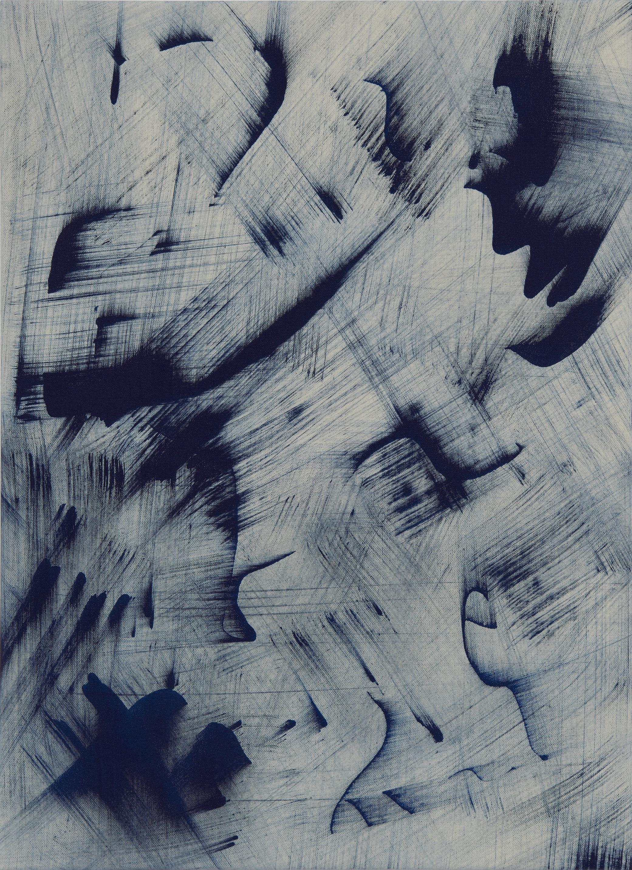 Untitled (09.11.22) B (Abstract Painting) For Sale 3