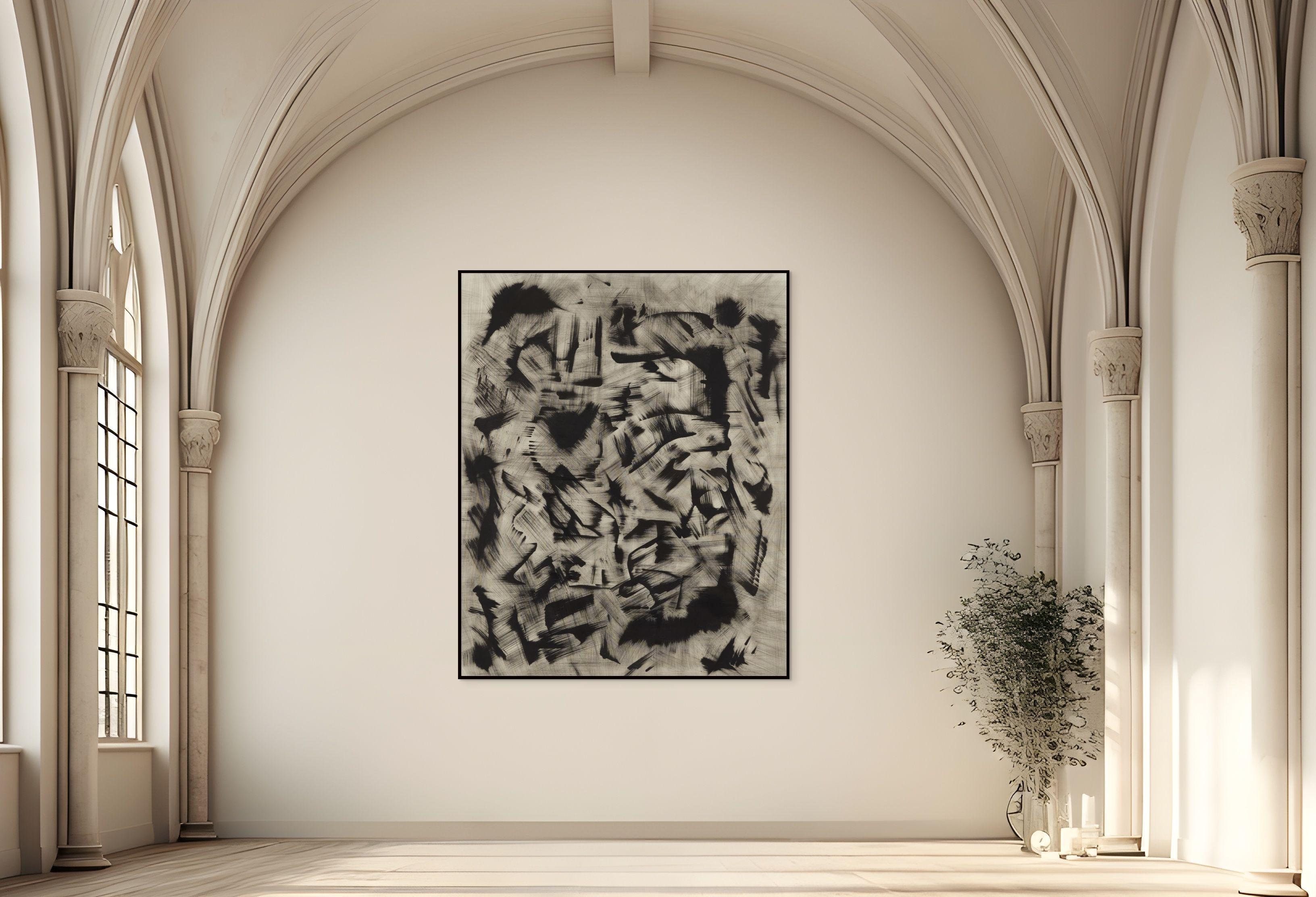 Untitled (10.10.22) (Abstract Painting) For Sale 1