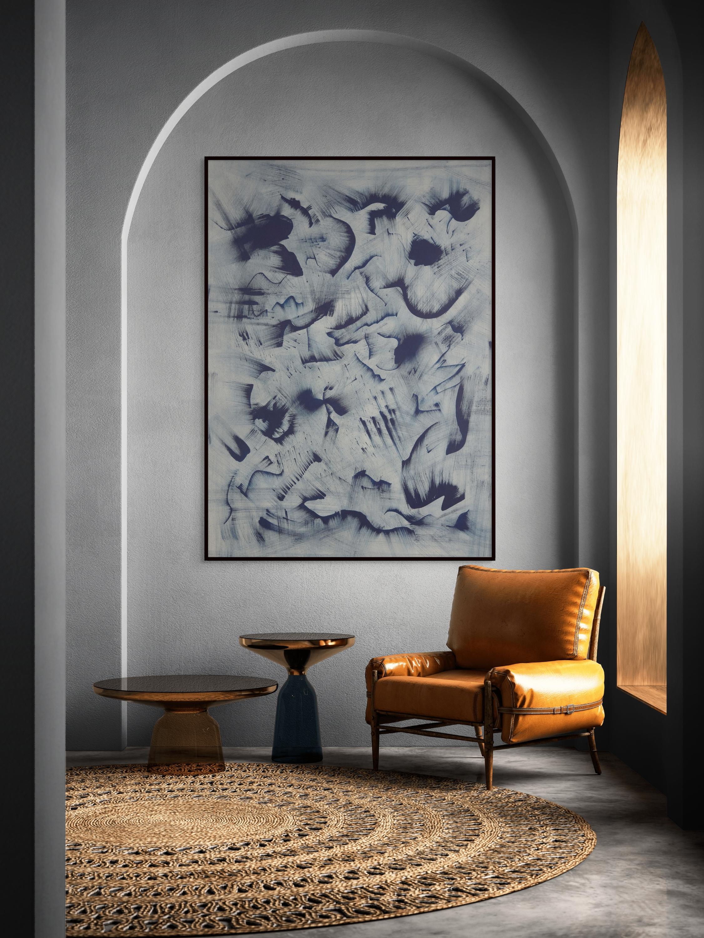 Ohne Titel (10.11.22) (Abstrakte Malerei) – Painting von Joan Salo