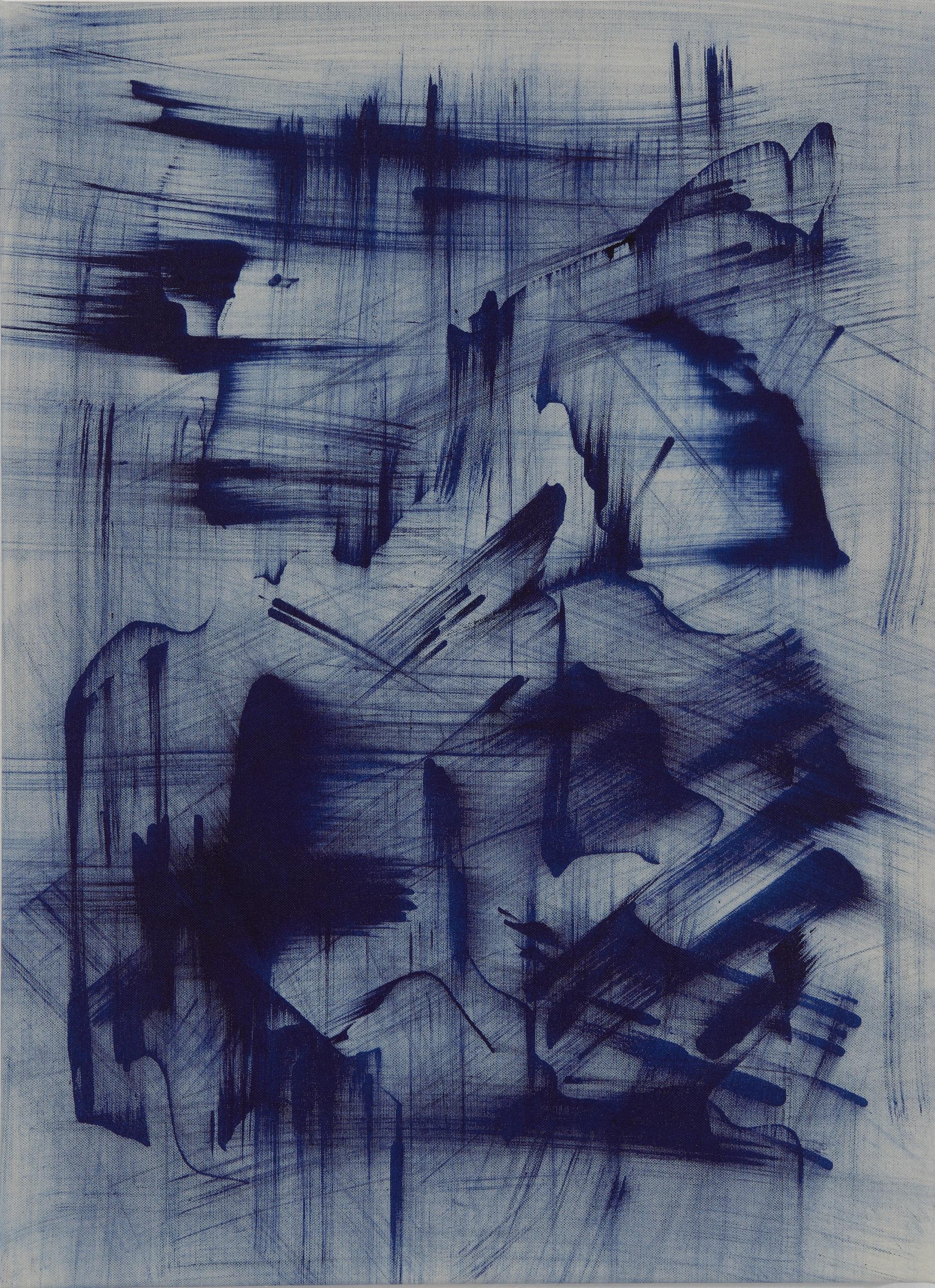 Untitled (17.10.22) (Abstract Painting) For Sale 3