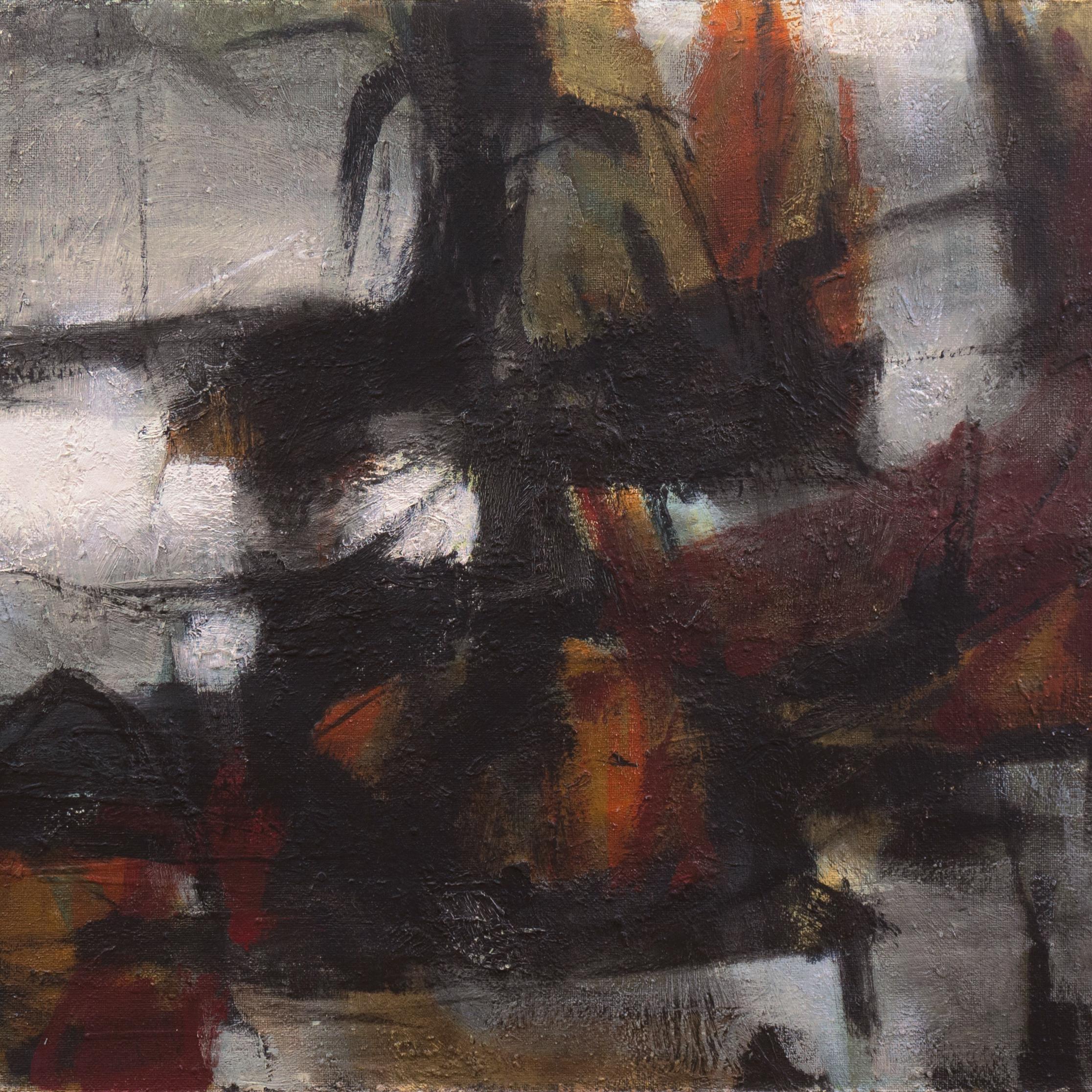 'Luces de la Ciudad' Generación Beat de San Francisco, Mujer Artista, Abstracción del Área de la Bahía en venta 3
